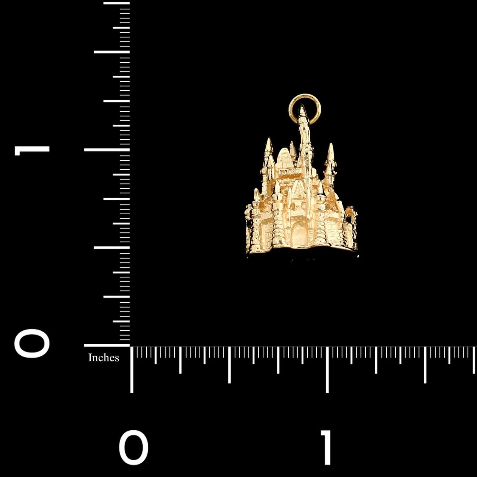 14K Yellow Gold Estate Disney Magic Kingdom Castle Charm - Image 3