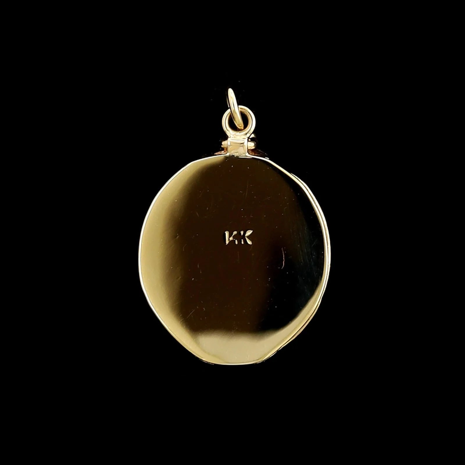 14K Yellow Gold Estate Removable Dice in Cage Charm - Image 2