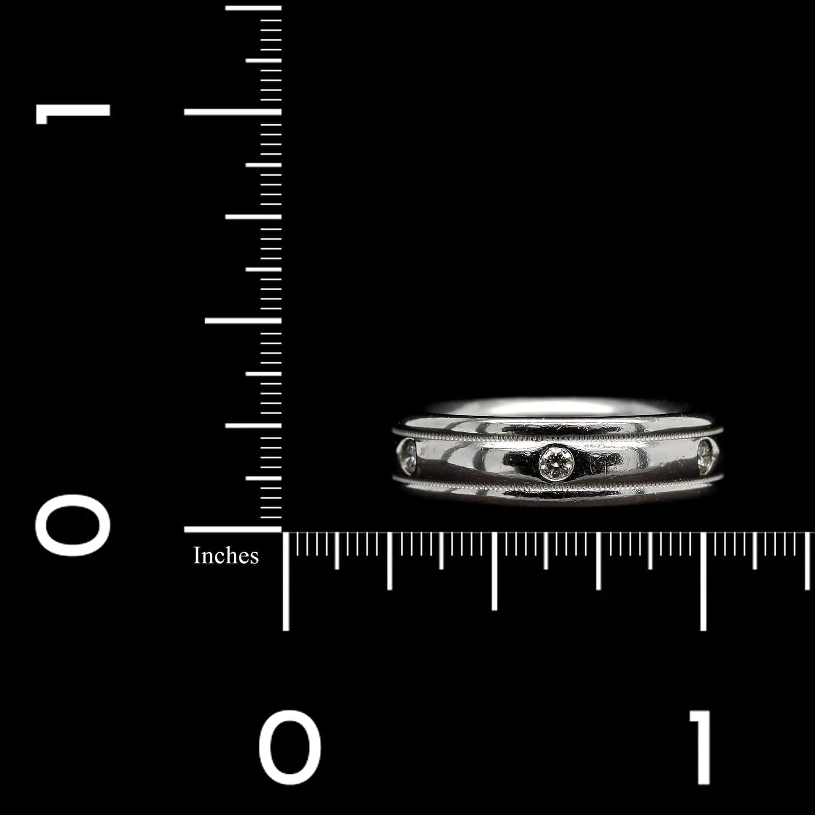 Scott Kay Platinum Estate Diamond Band - Image 4