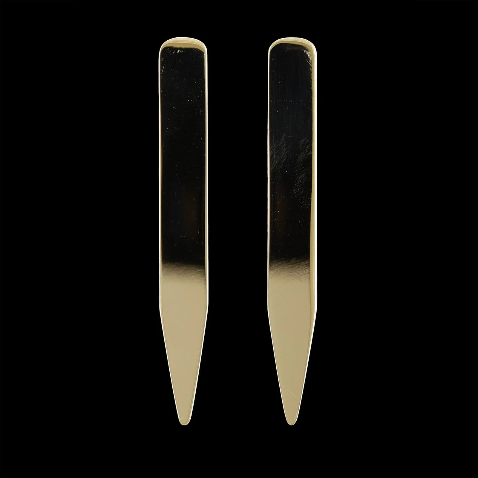 14K Yellow Gold Estate Pair of Shirt Collar Stays