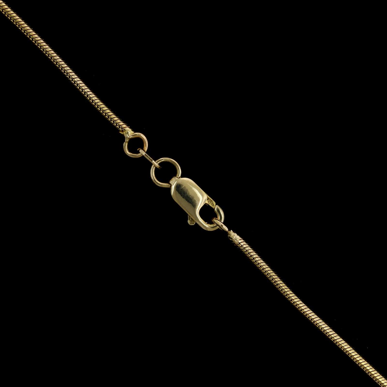 14K Yellow Gold Estate Citrine and Diamond Pendant - Image 3