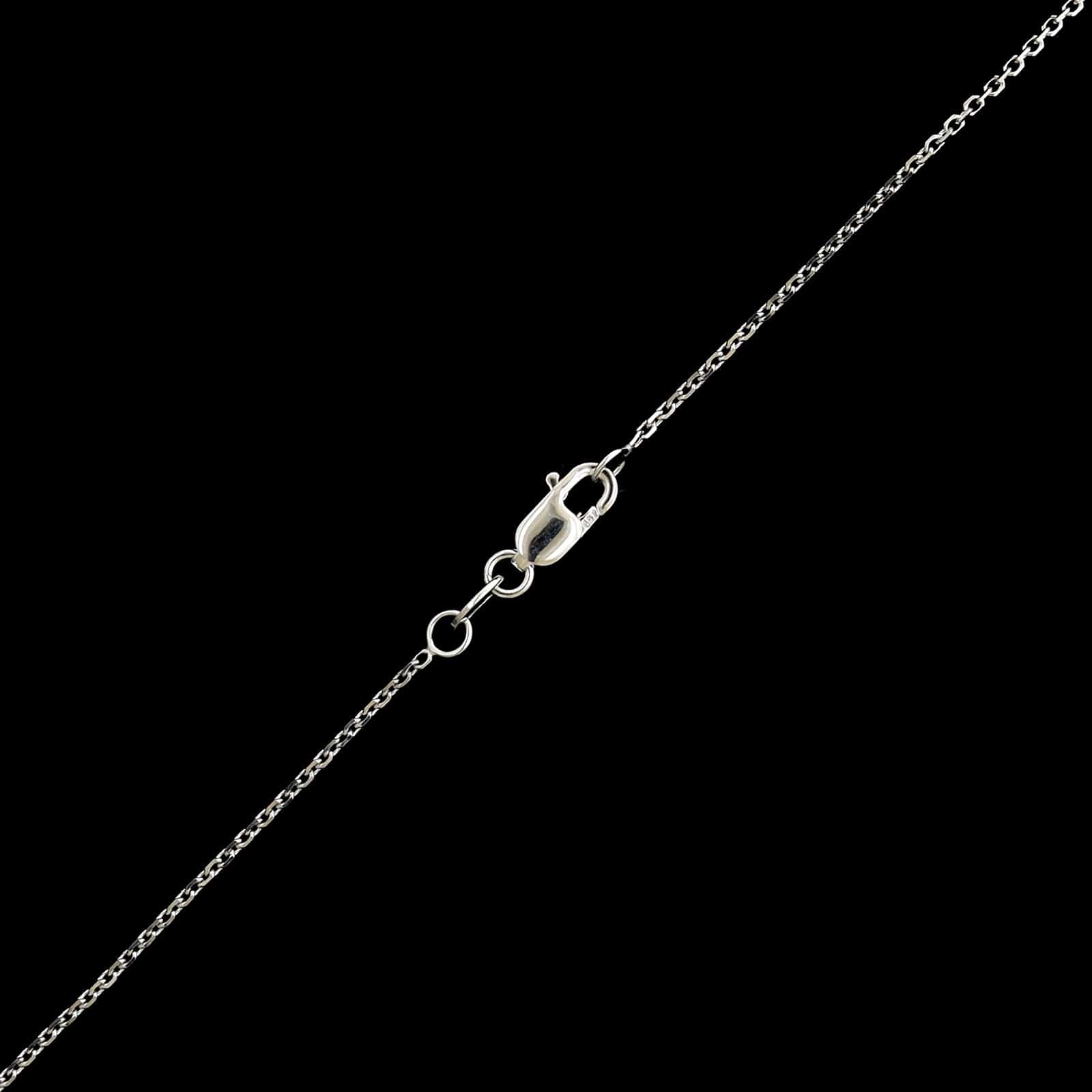 18K White Gold Estate Diamond Necklace - Image 3
