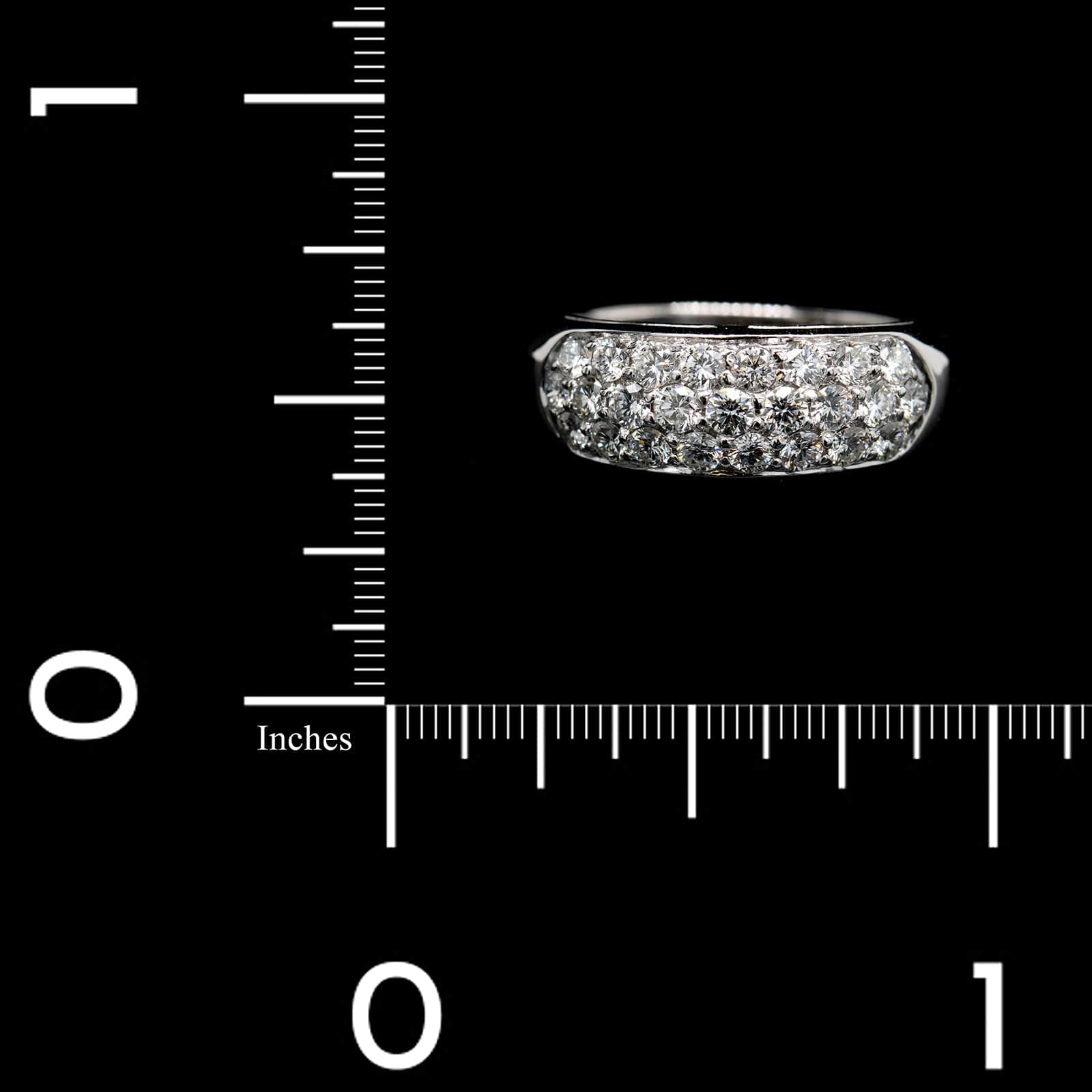 18K White Gold Estate Diamond Ring - Image 3