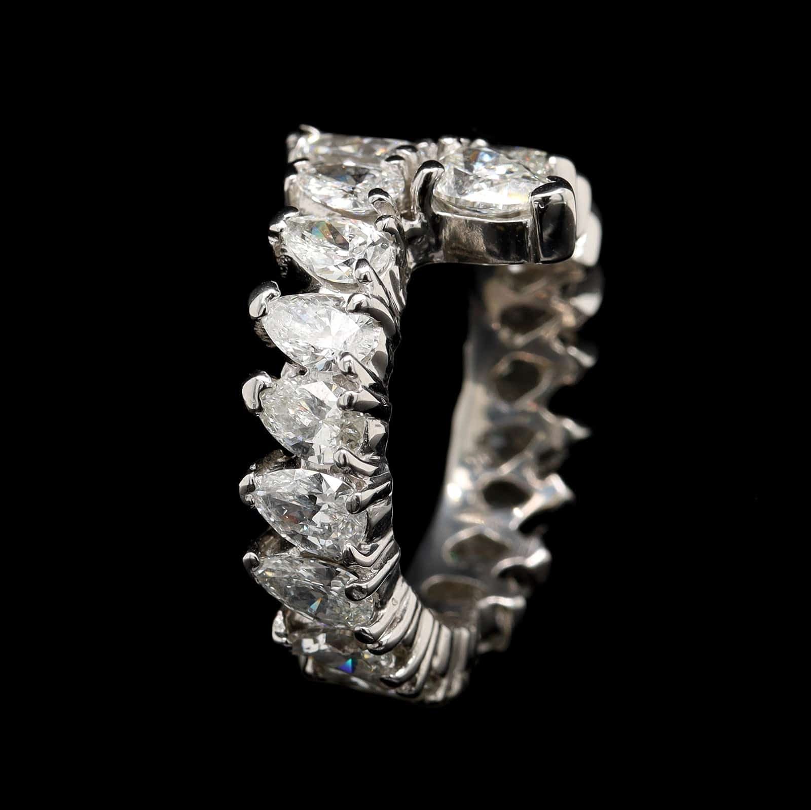 Platinum Estate Diamond Ring - Image 2