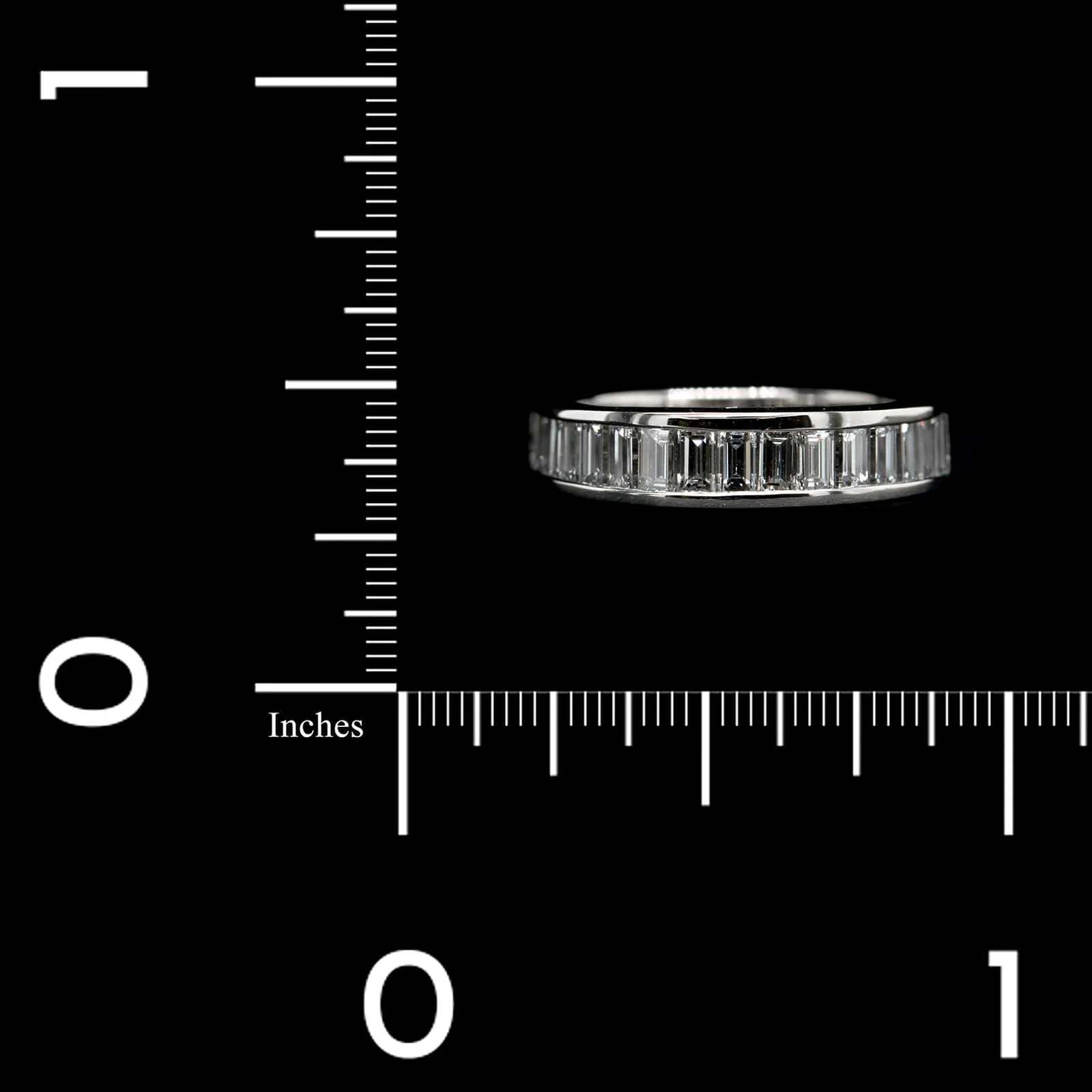 Platinum Estate Diamond Band - Image 3