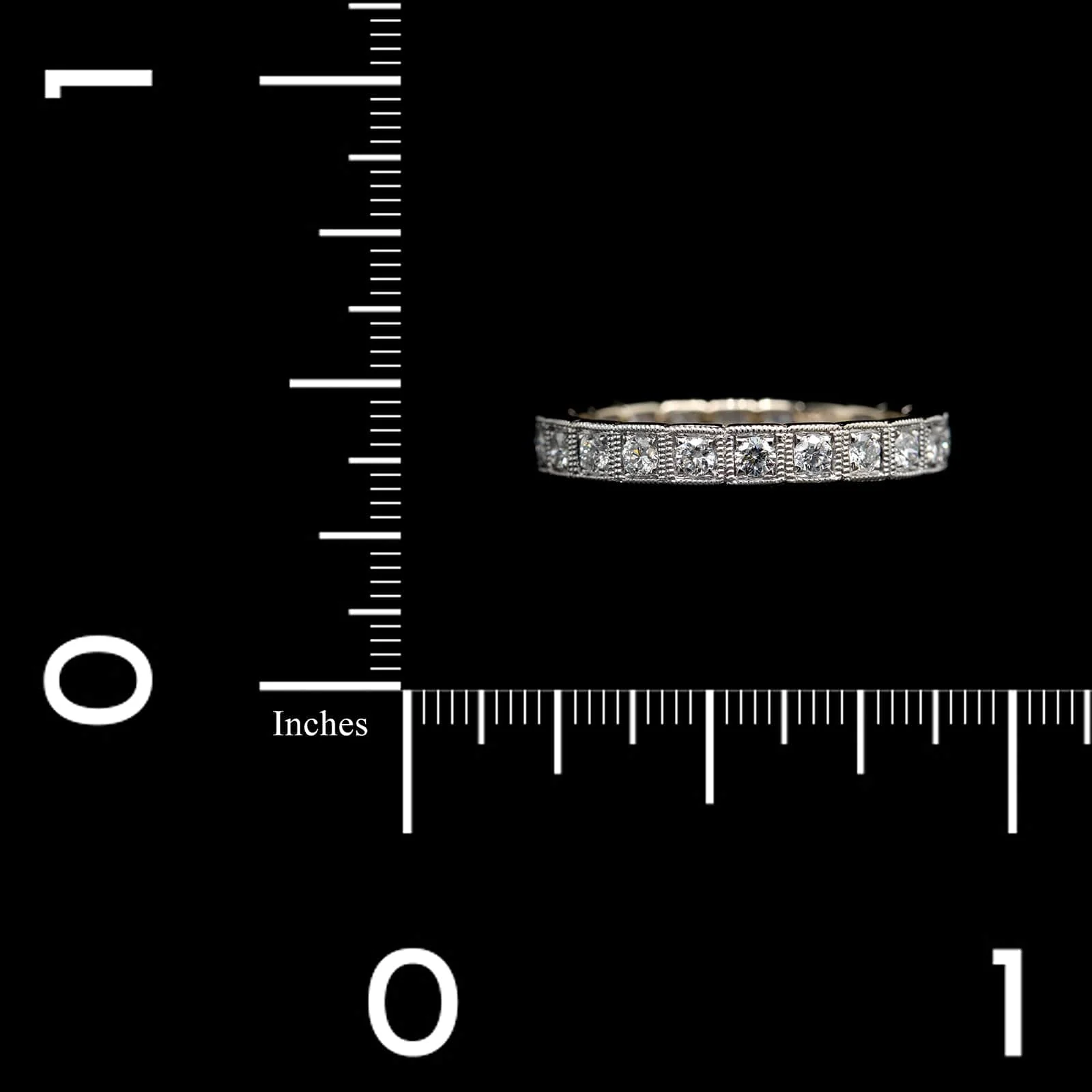 Platinum Estate Diamond Eternity Band - Image 3