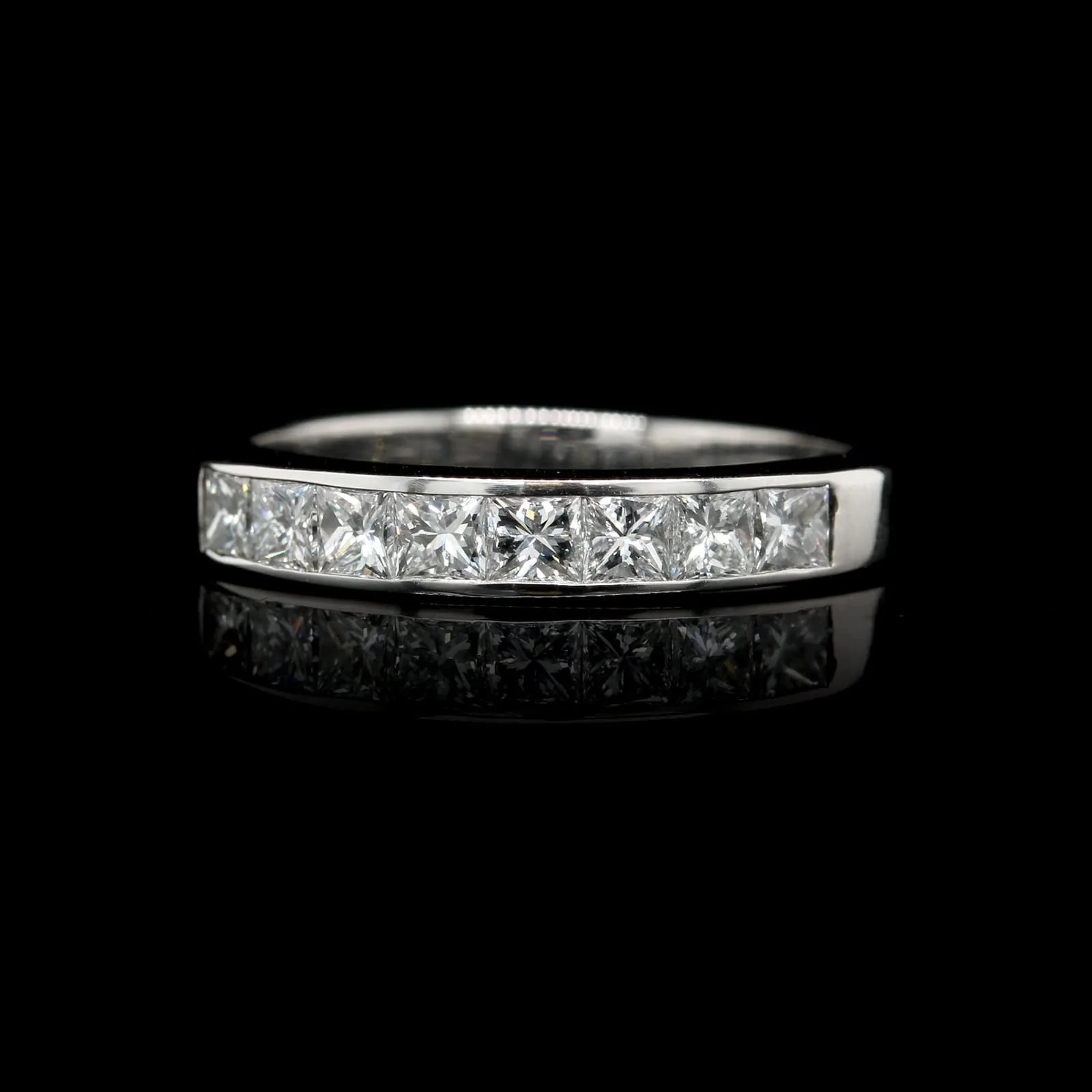 Platinum Estate Diamond Band