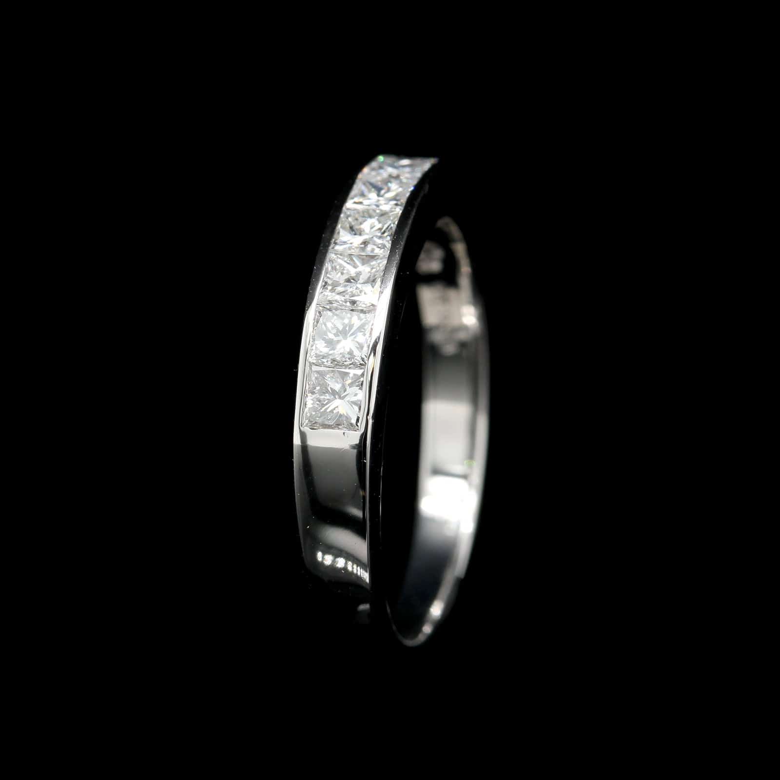 Platinum Estate Diamond Band - Image 2