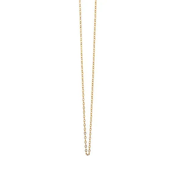 18K Yellow Gold Bobbie Chain Necklace