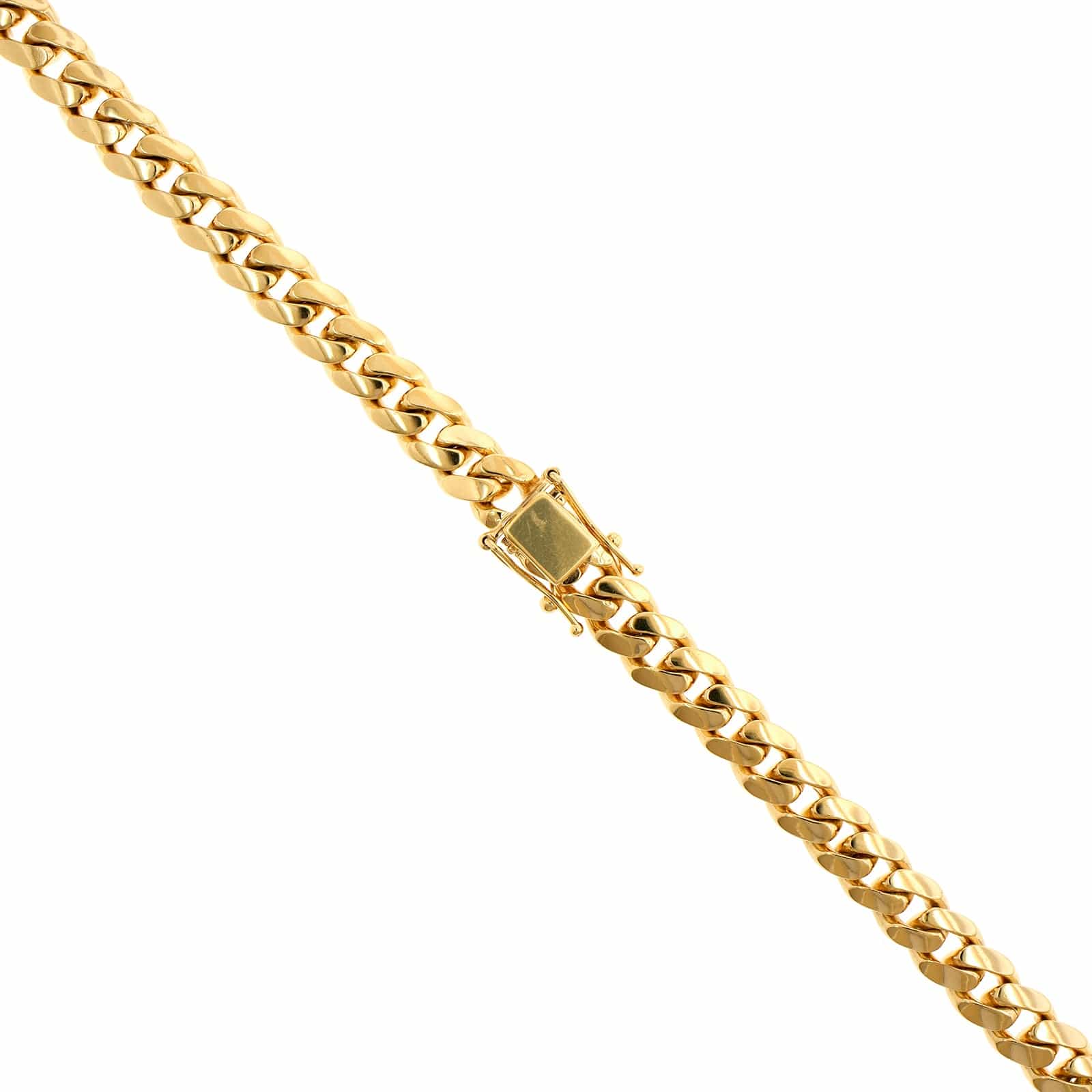 18K Yellow Gold 23" Cuban Chain Necklace - Image 2