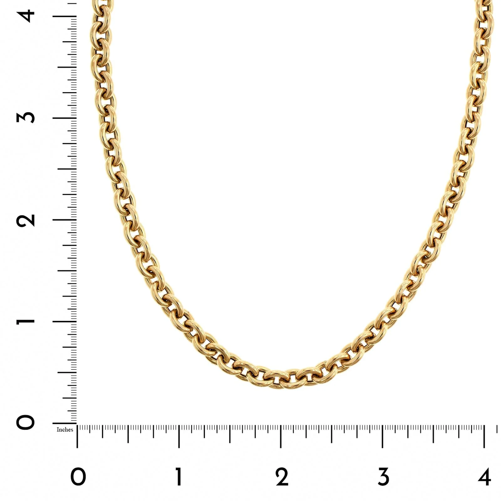 Lauren Rubinski 14K Yellow Gold Long Thin Chain Necklace - Image 3