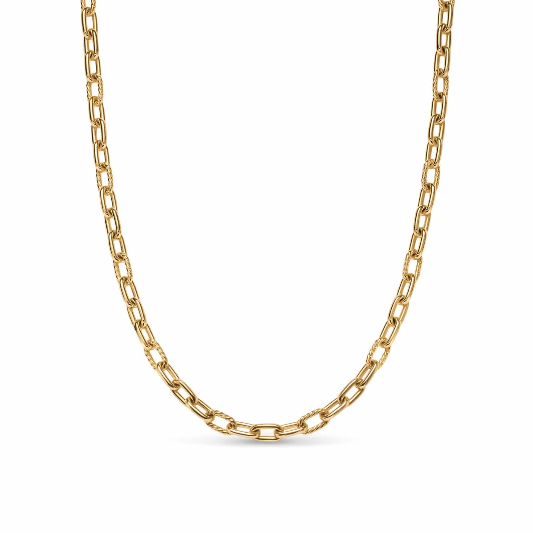 DY Madison® Chain Necklace 18K Yellow Gold, 6mm