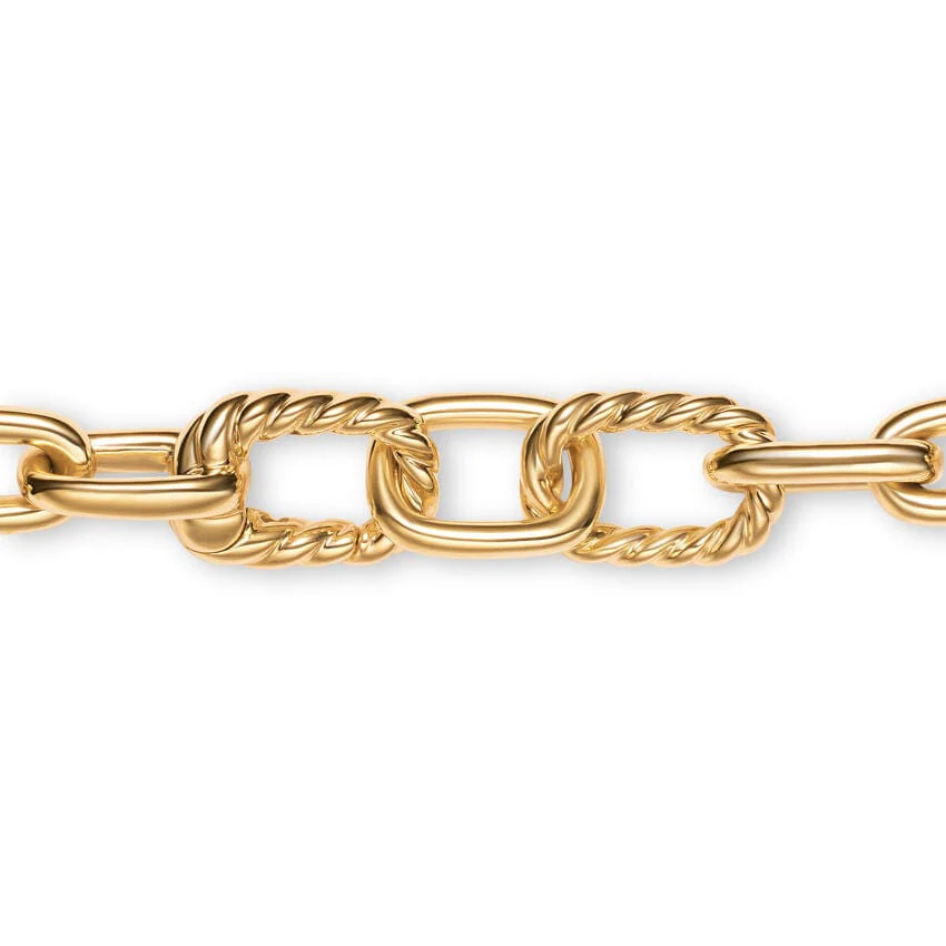 DY Madison® Chain Necklace 18K Yellow Gold, 6mm - Image 4