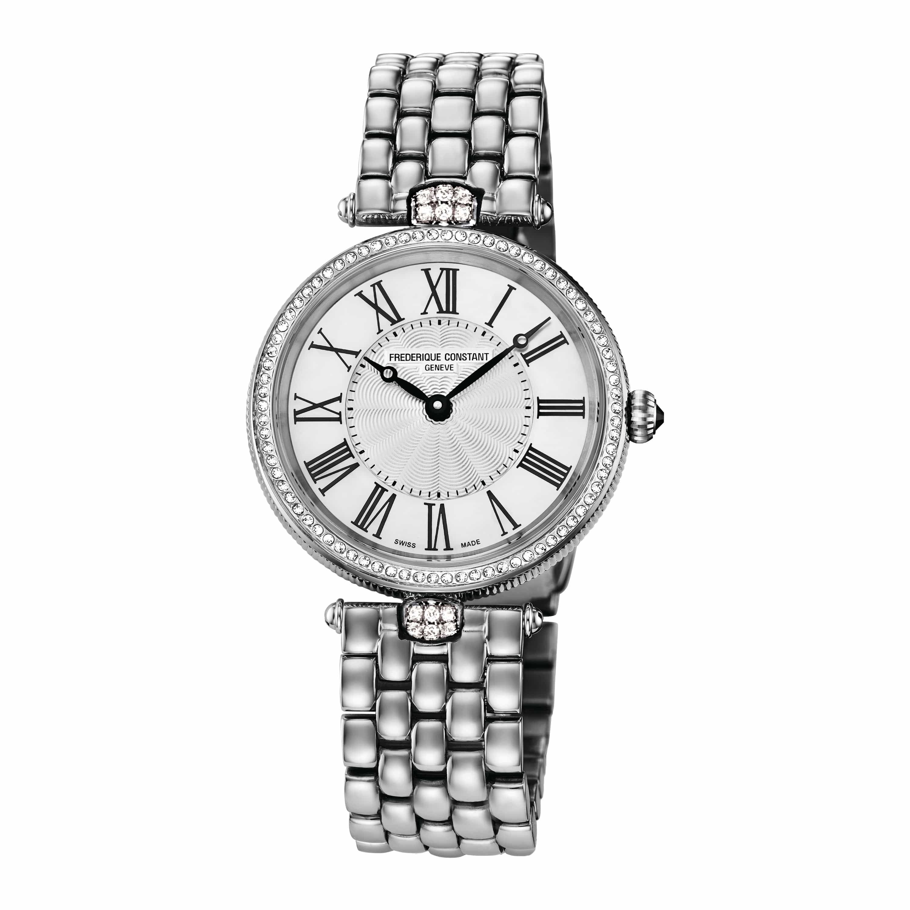 Frederique Constant Art Deco Quartz Stainless Steel FC-200MPW2ARD6B