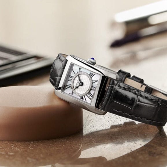 Frederique Constant Carree Quartz Stainless Steel FC-200MPDC16-BL - Image 2