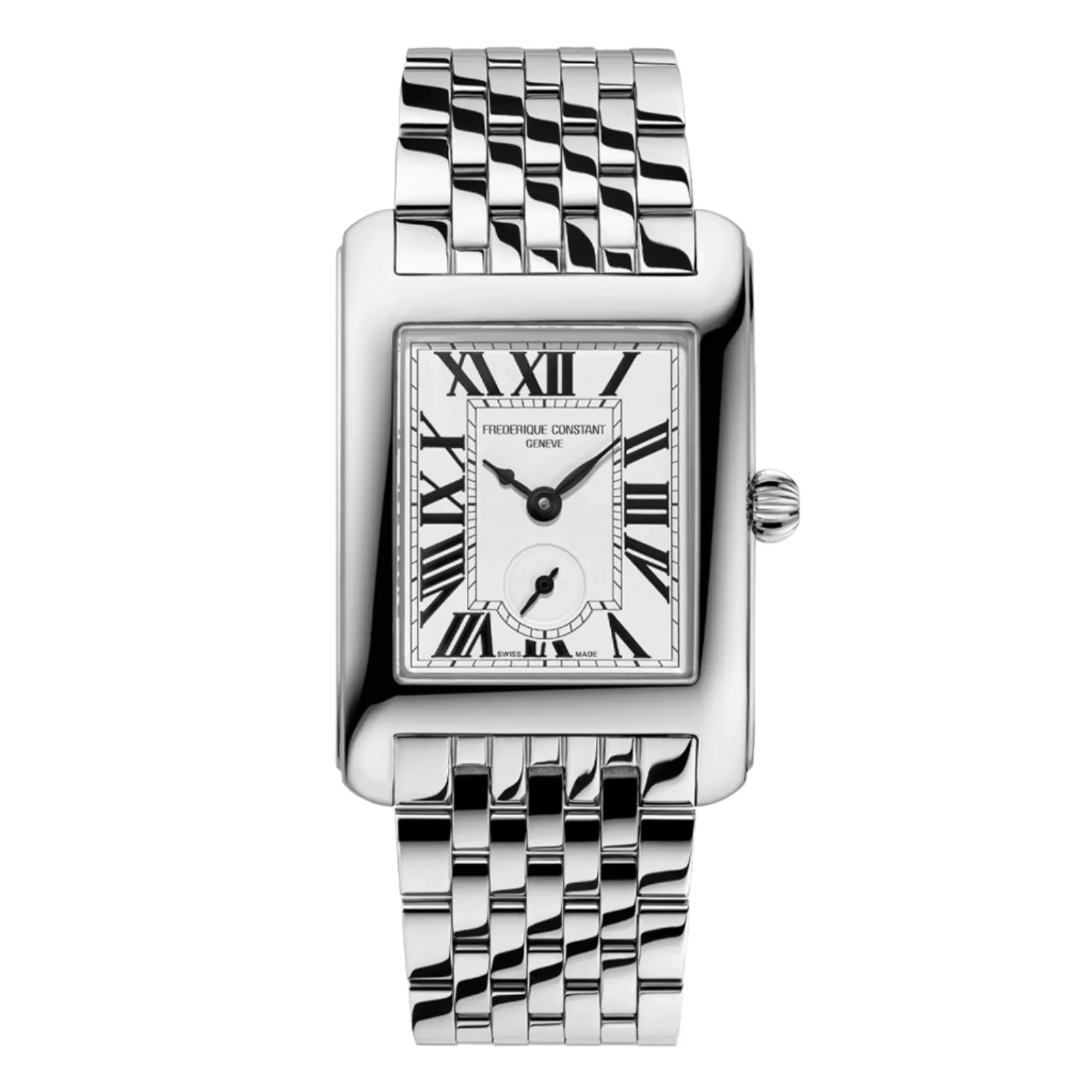 Frederique Constant Classics Carrée Ladies Quartz Stainless Steel FC-235S2C6B