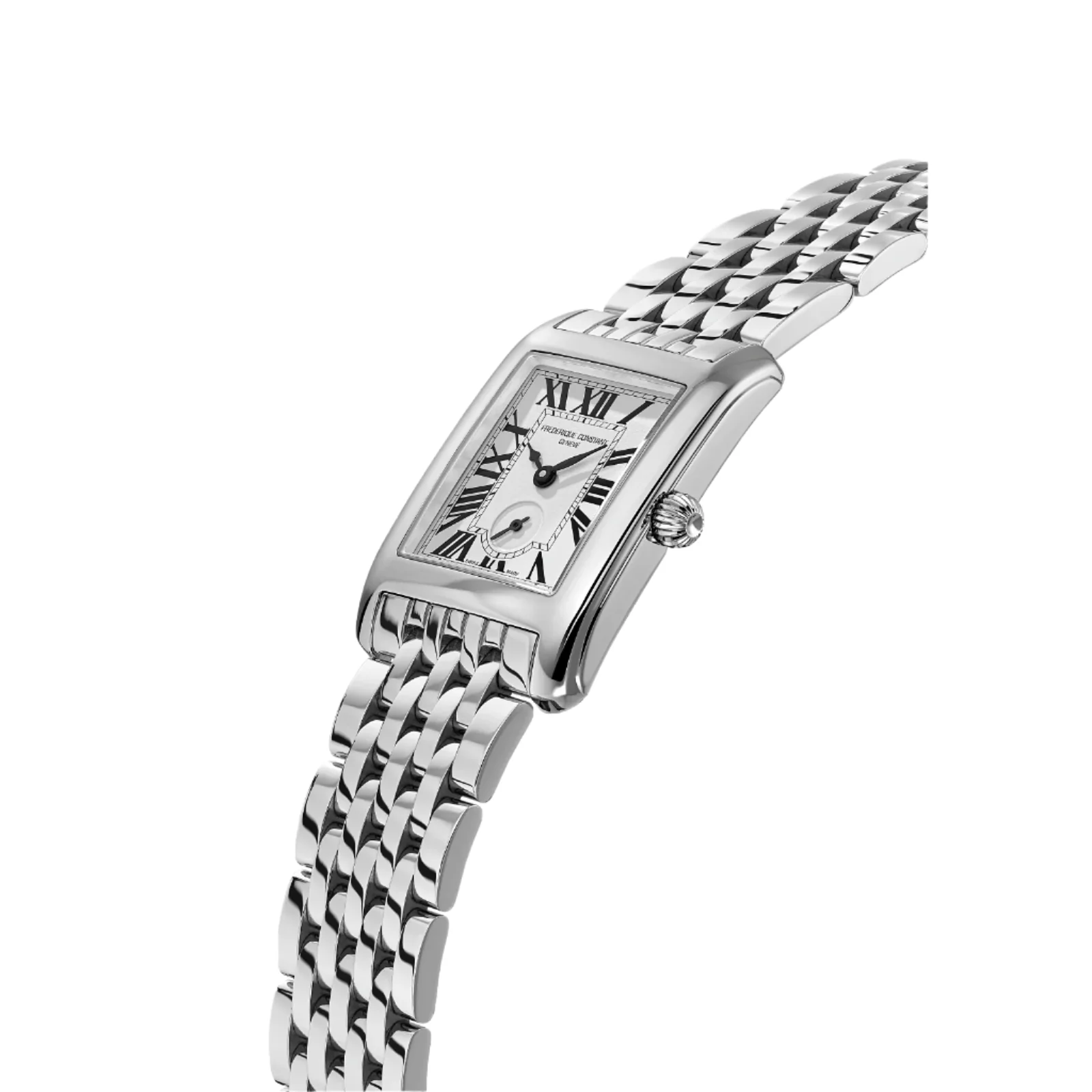 Frederique Constant Classics Carrée Ladies Quartz Stainless Steel FC-235S2C6B - Image 2