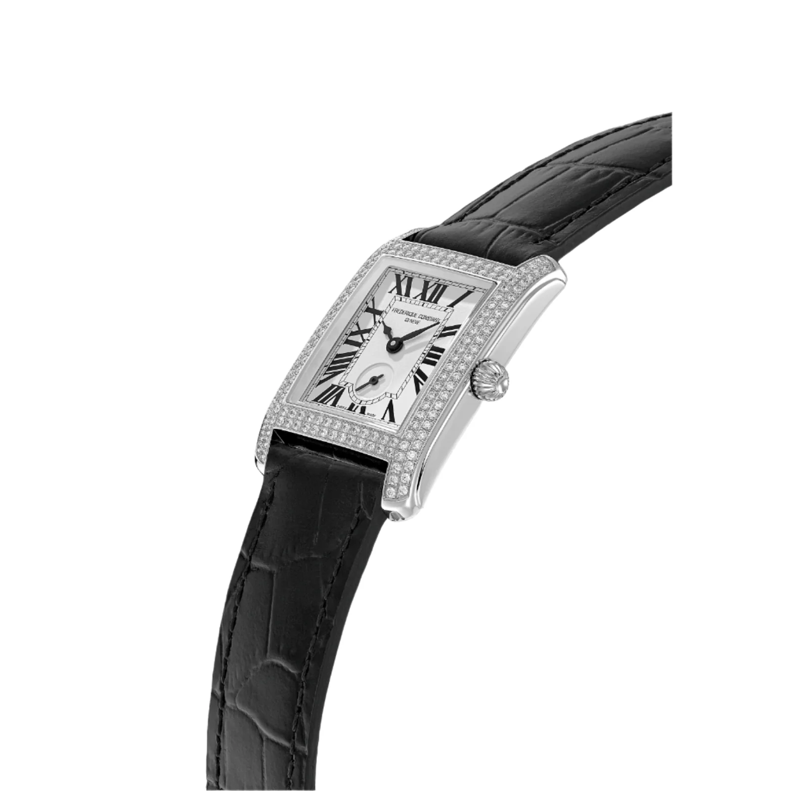 Frederique Constant Classics Carrée Ladies Quartz Stainless Steel FC-235S2CD6 - Image 2