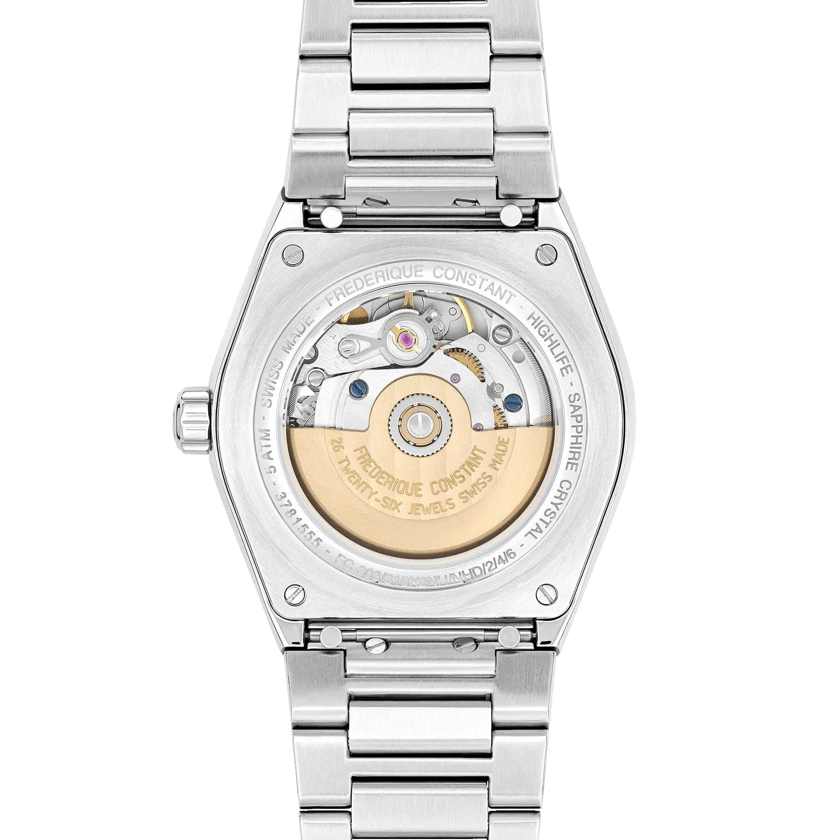 Frederique Constant Highlife Automatic Stainless Steel FC-303LB2NH6B - Image 4