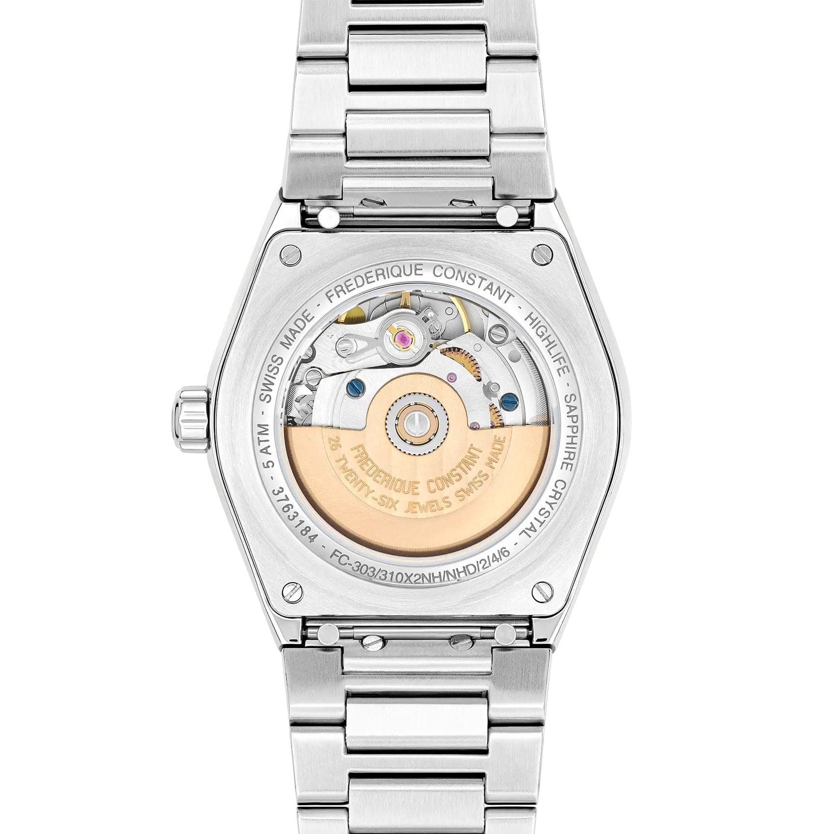 Frederique Constant Highlife Automatic Stainless Steel FC-303LP2NH6B - Image 3