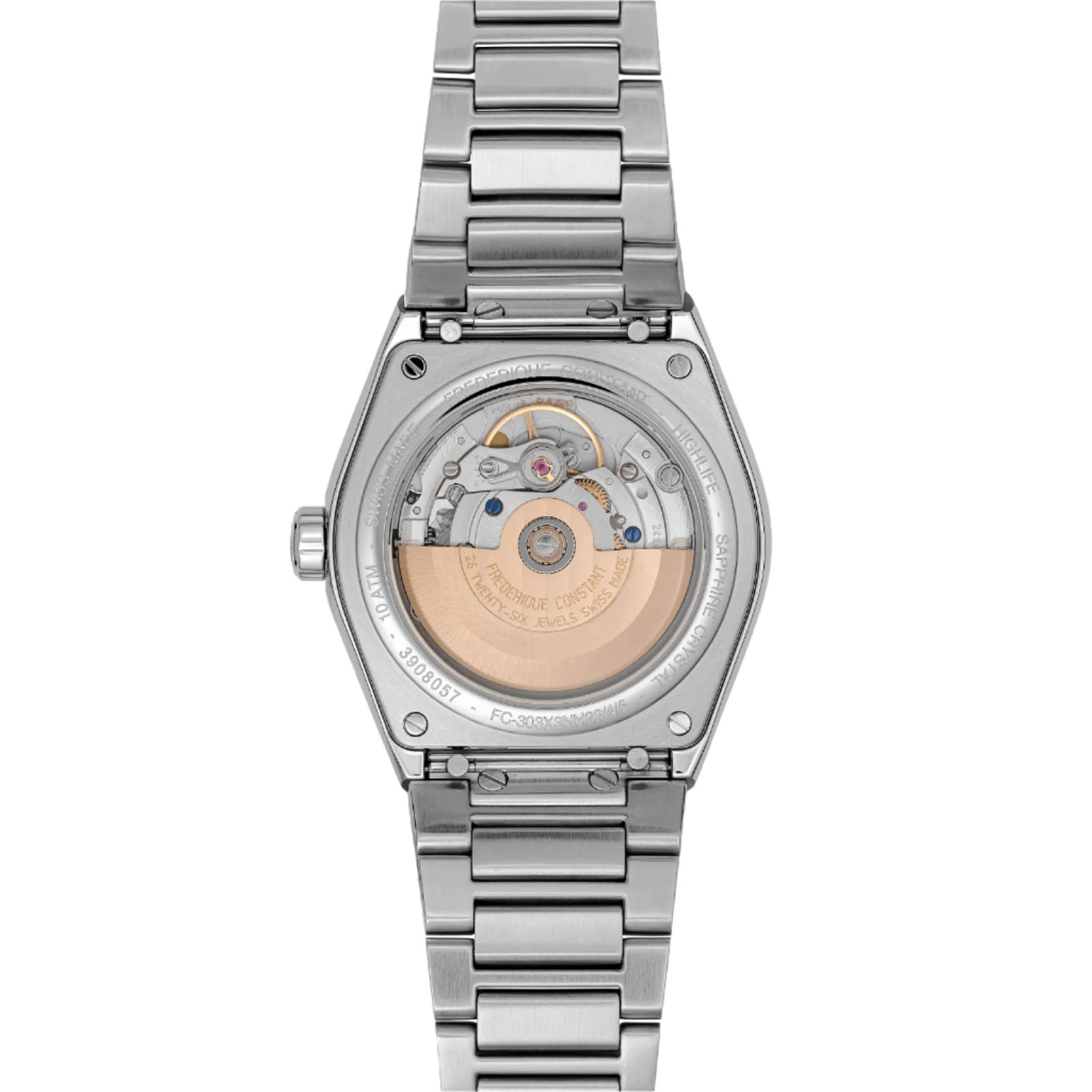 Frederique Constant Highlife Chronometer Automatic Stainless Steel FC-303G3NH6B - Image 3