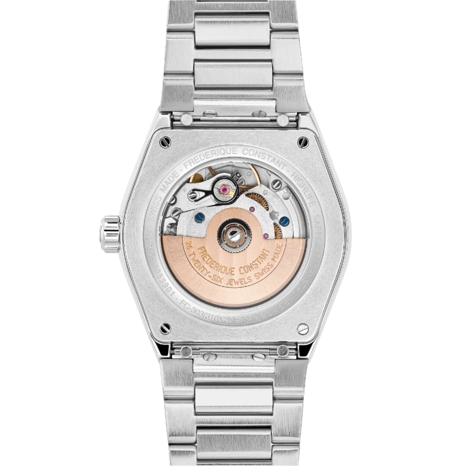 Frederique Constant Highlife Ladies Automatic Stainless Steel FC-303OD2NH6B - Image 3