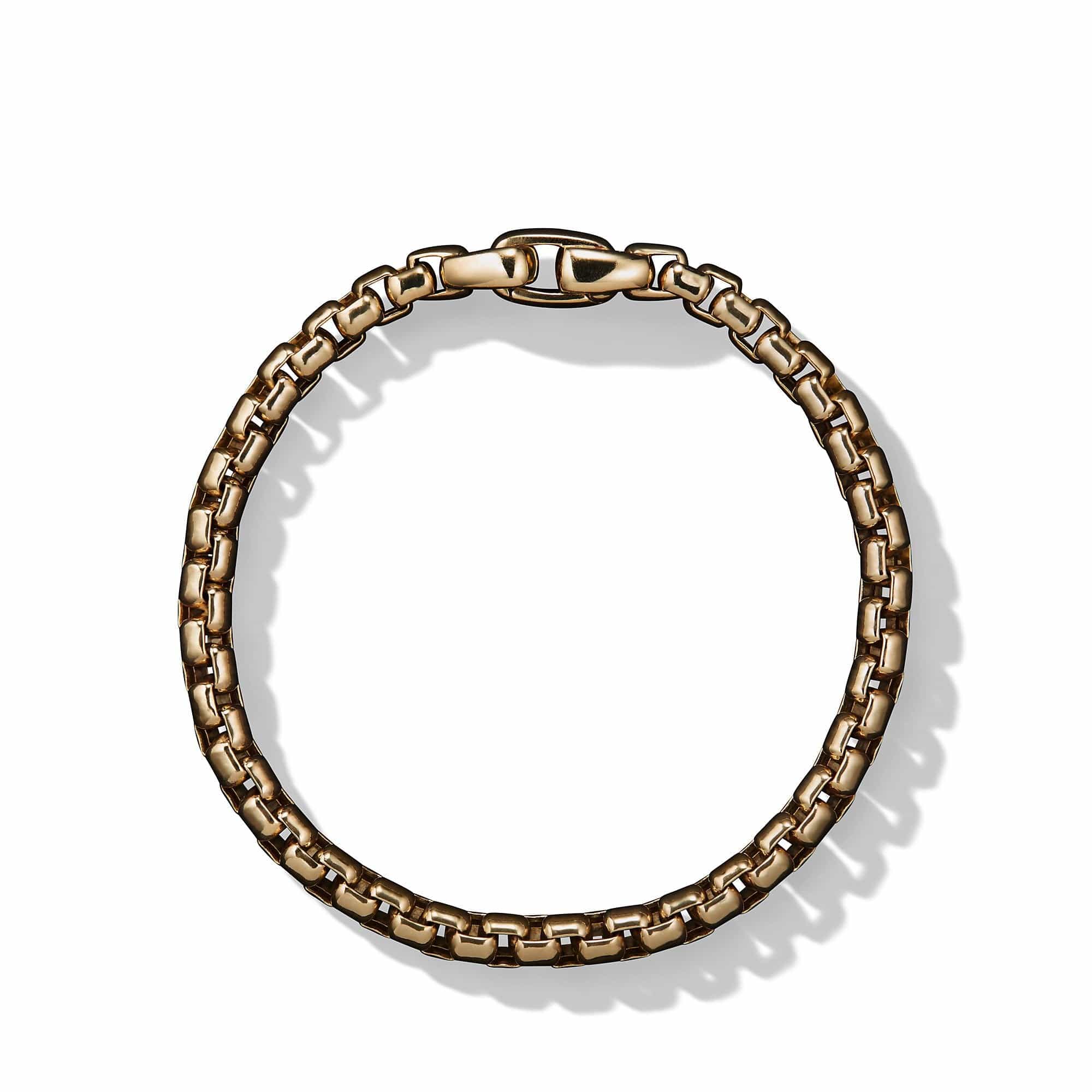 Box Chain Bracelet in Gold - Image 2