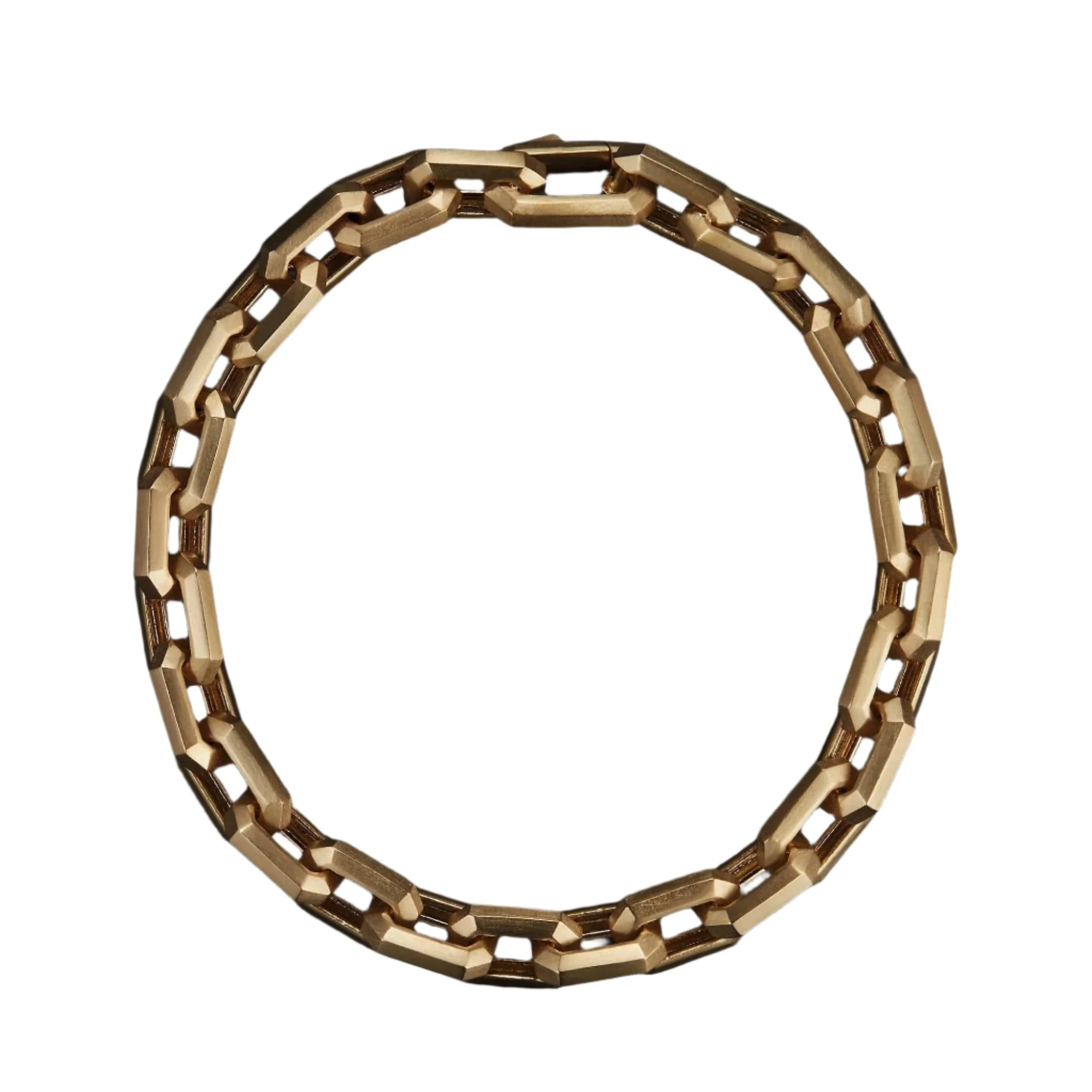 Streamline® Heirloom Chain Link Bracelet in 18K Yellow Gold, 7.5mm - Image 3