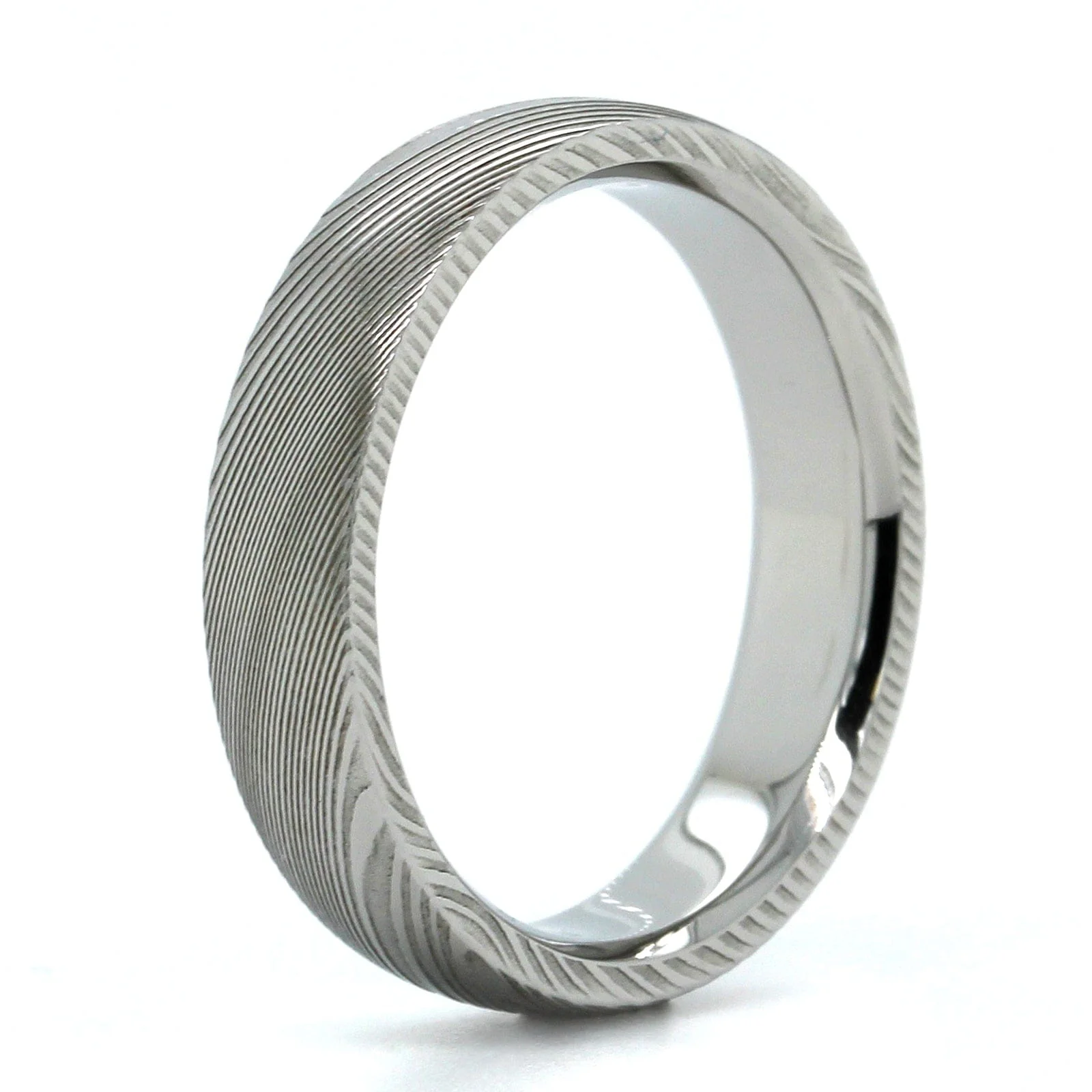 Stainless Steel 5mm Band with Slightly Rounded Profile - Image 2
