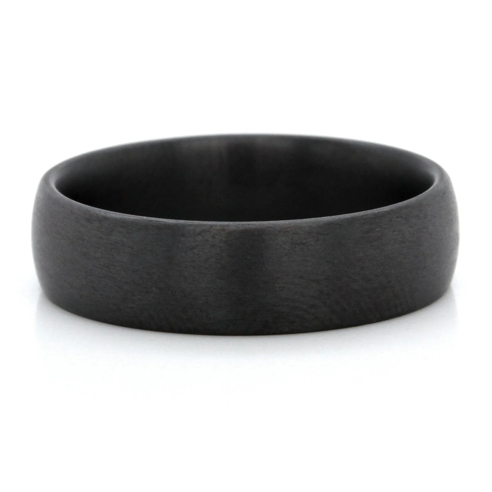 Tantalum Domed Band with Satin Finish