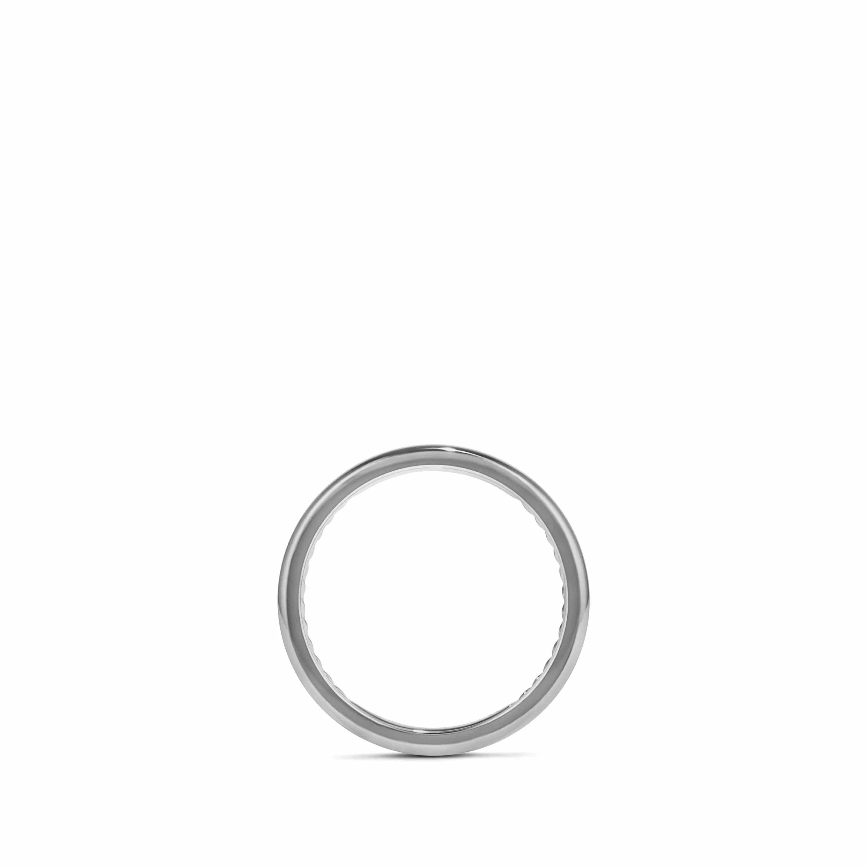 DY Classic Band Ring in Grey Titanium - Image 2