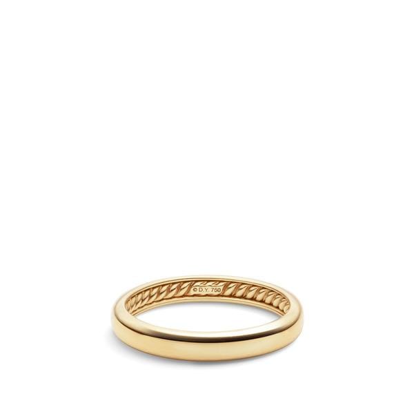 DY Classic Band Ring in 18K Yellow Gold