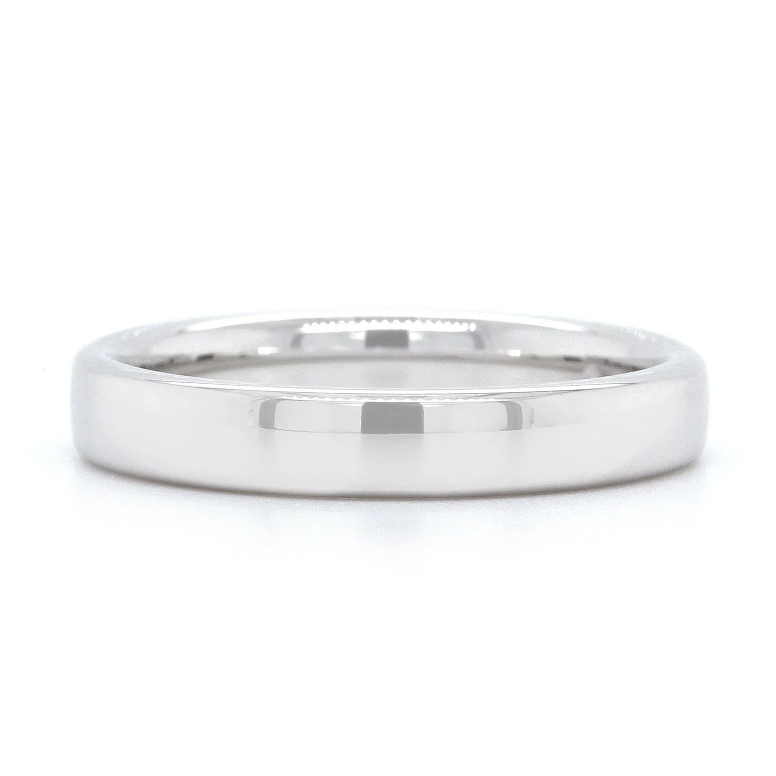 14K White Gold Polished Band