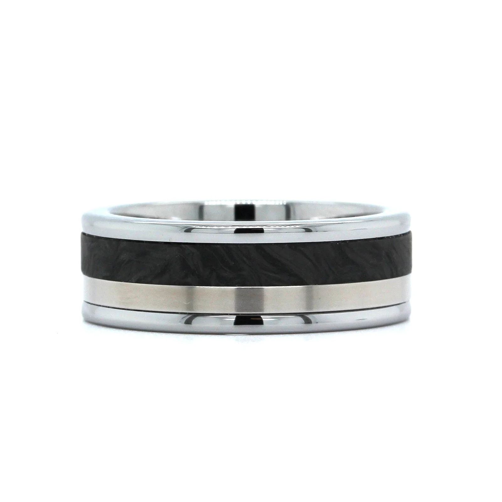 Gray Tungsten with Carbon Fiber and Titanium