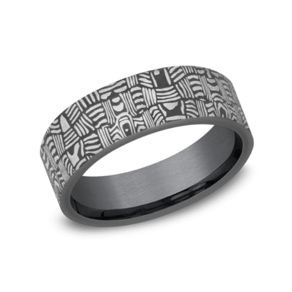 Tamascus Basket Weave Pattern Band - Image 4