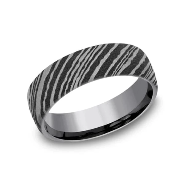 Tamascus Wood Grain Pattern Band - Image 4