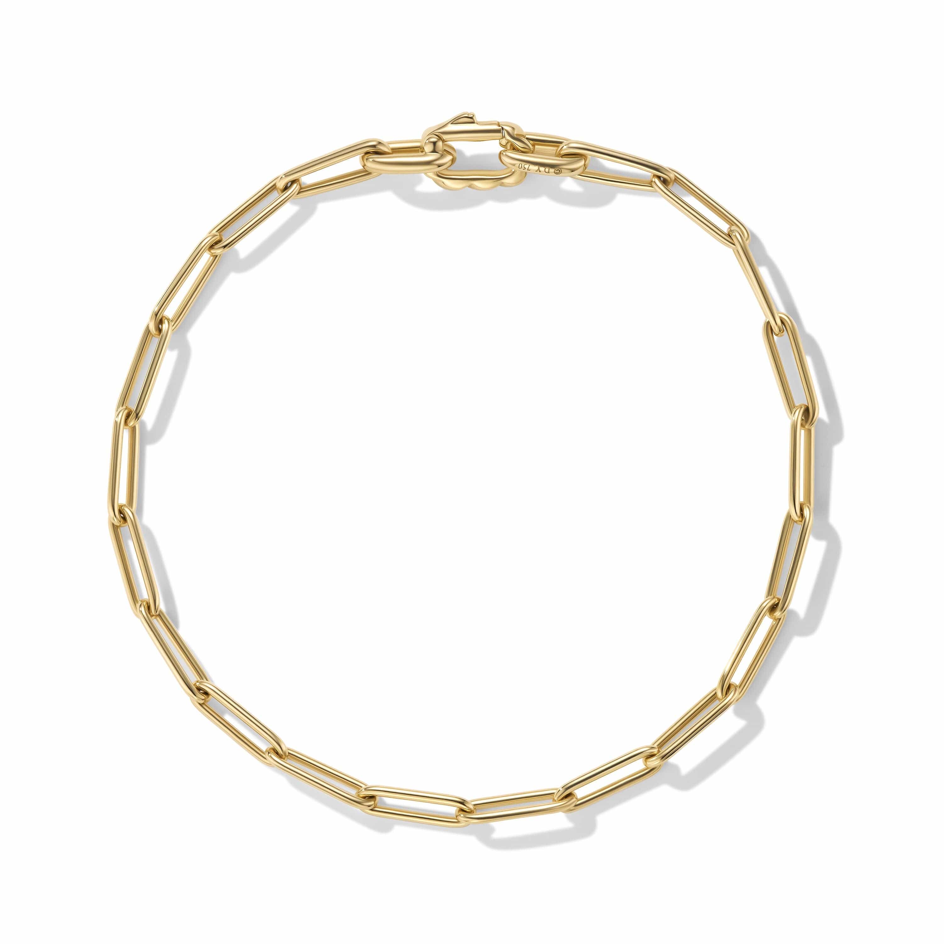 Chain Link Bracelet in 18K Yellow Gold - Image 3