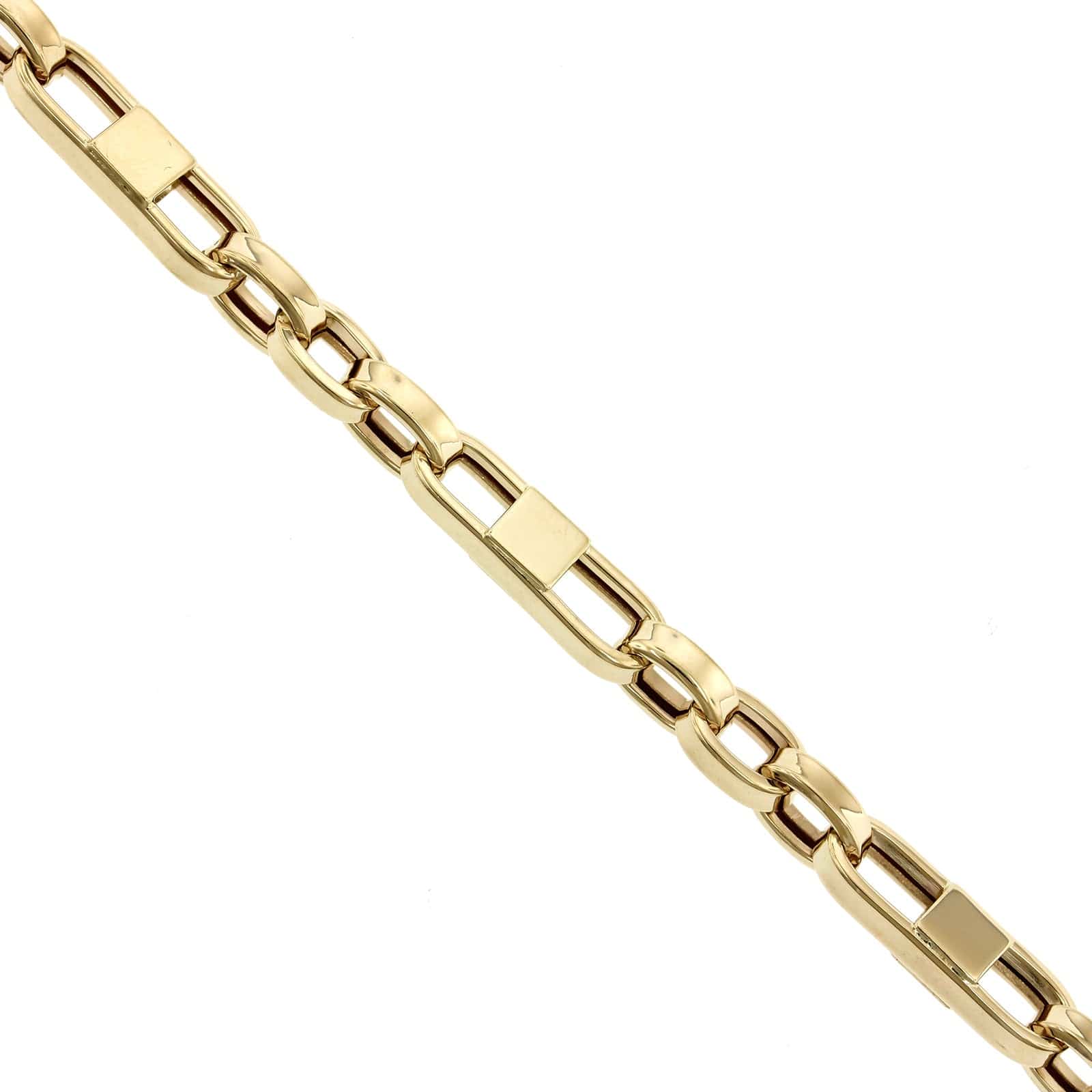 14K Yellow Gold Mariner Link Bracelet - Image 2