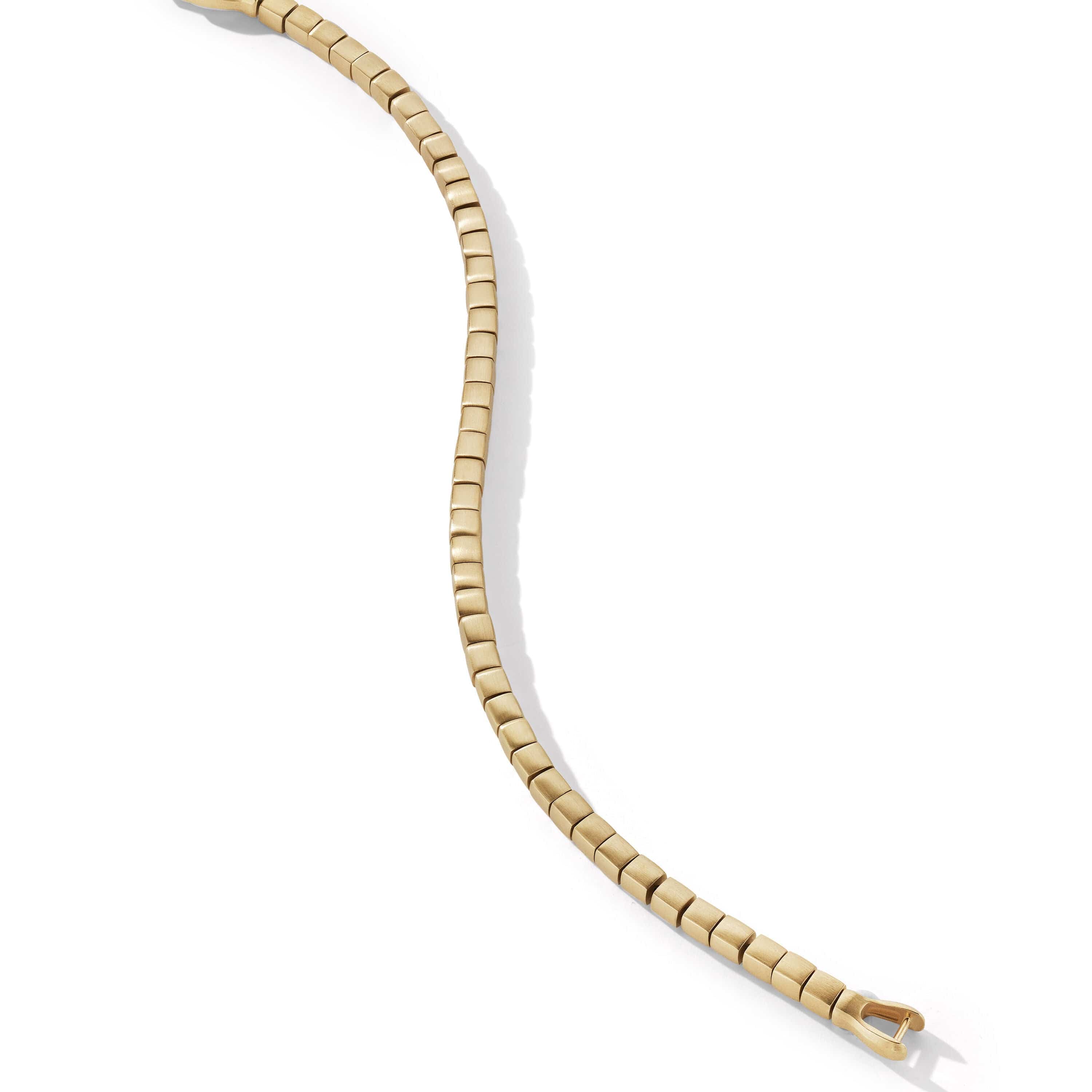 Spiritual Beads Cushion Bracelet with 18K Yellow Gold - Image 2