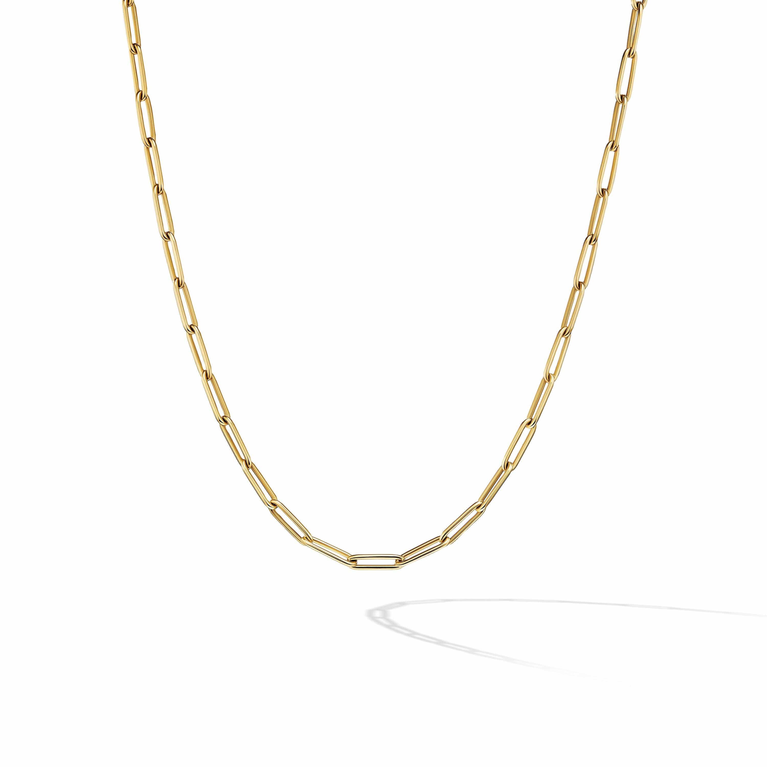 Chain Link Necklace in 18K Yellow Gold