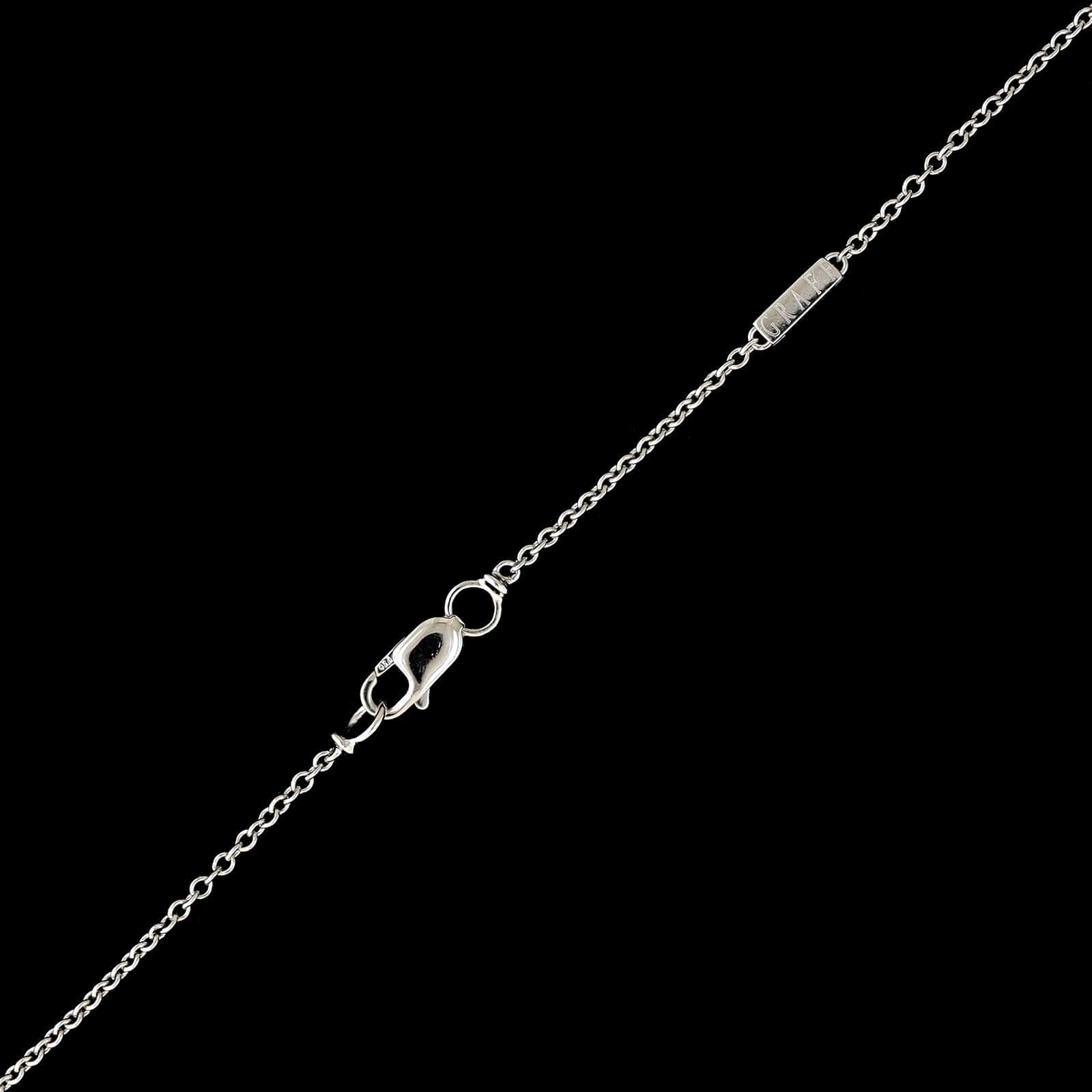 Graff 18K White Gold Estate Constellation Diamond Pendant Necklace - Image 4