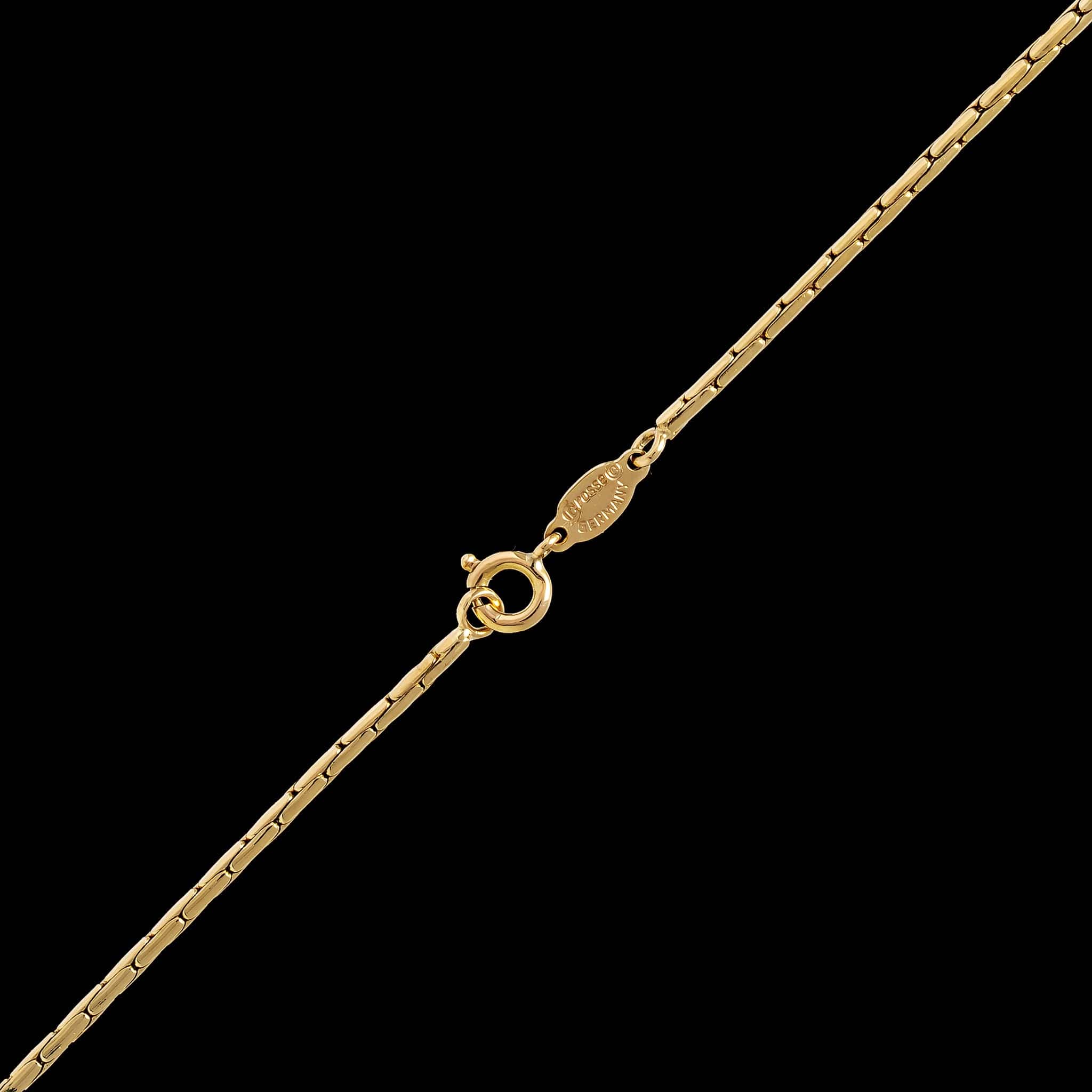 Grosse 18K Yellow Gold Estate Fancy Link Necklace - Image 2