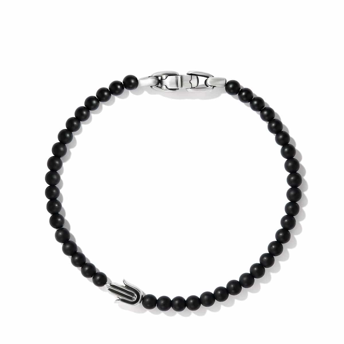 Spiritual Beads Hamsa Bracelet with Black Onyx - Image 2