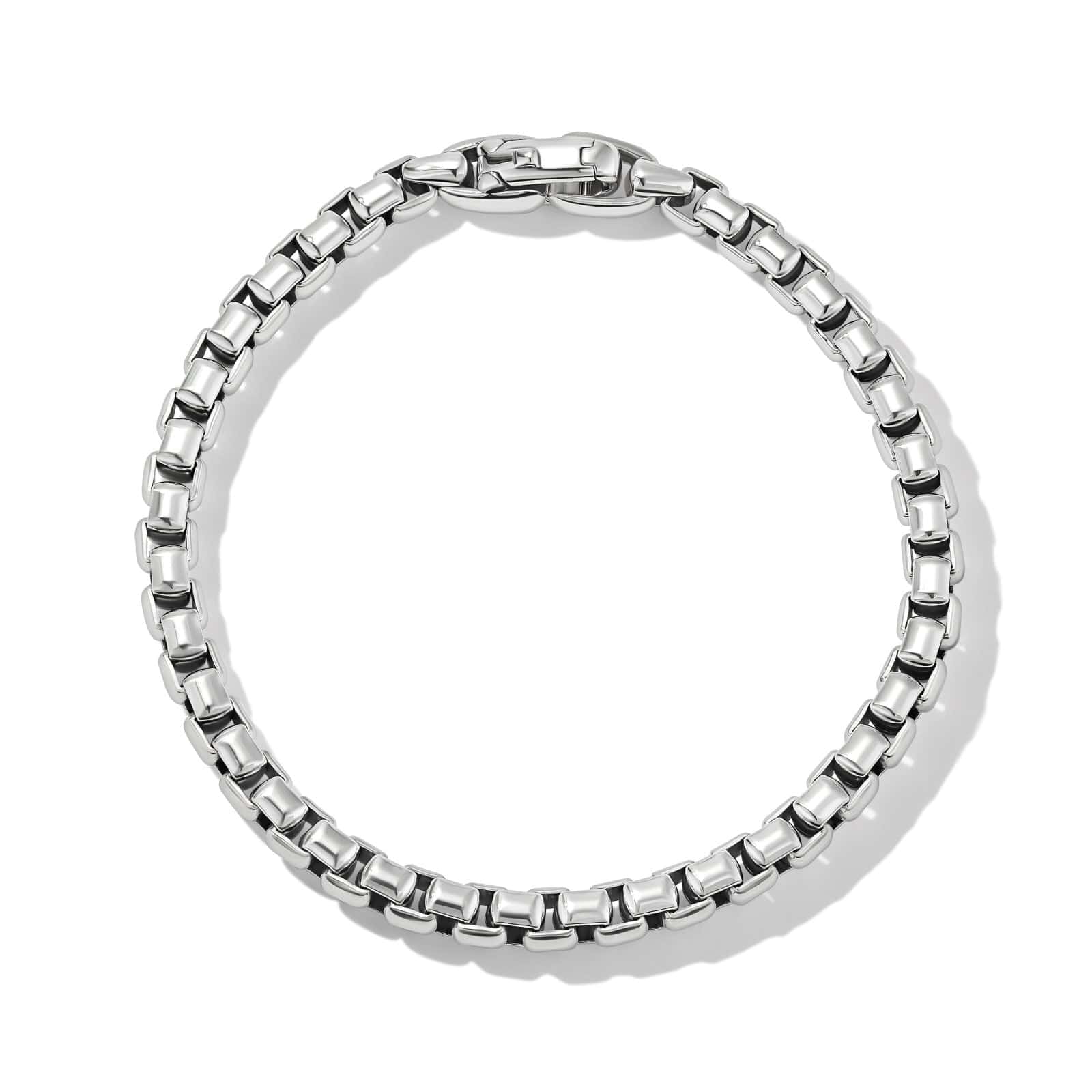 Box Chain Bracelet in Sterling Silver - Image 2