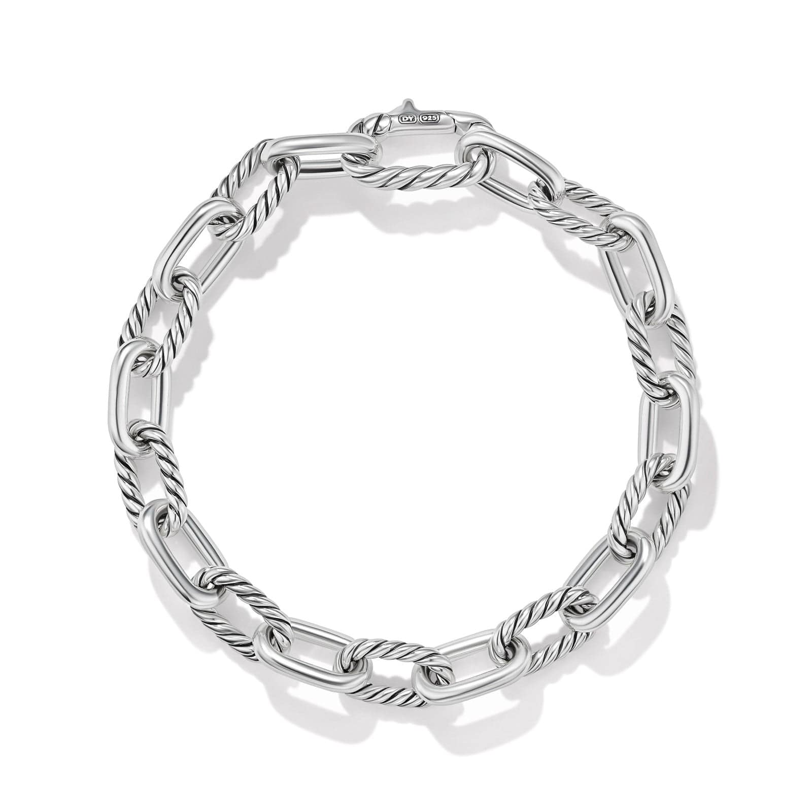 DY Madison Chain Bracelet Sterling Silver, 8.5mm - Image 2