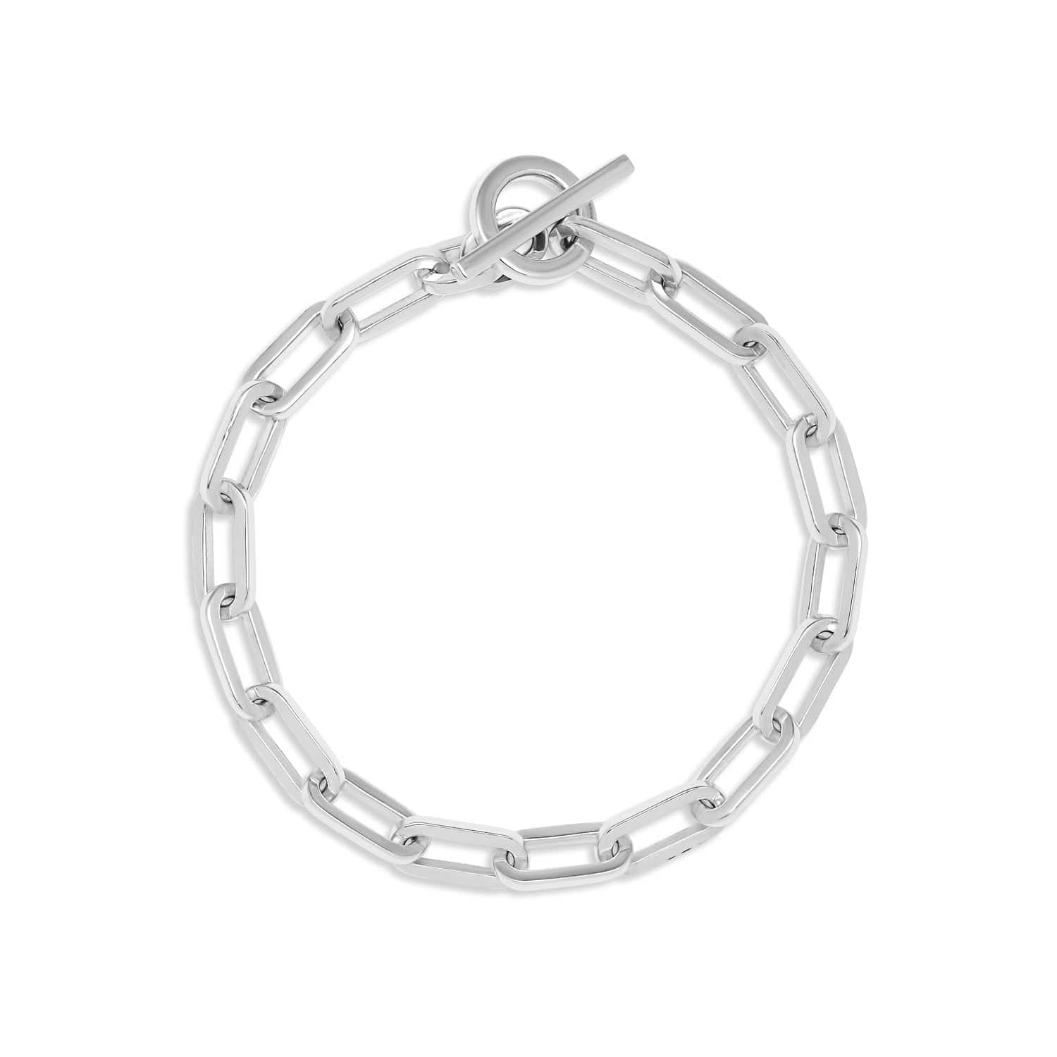 Maor Sterling Silver Medium Cuadro Bracelet - Image 3