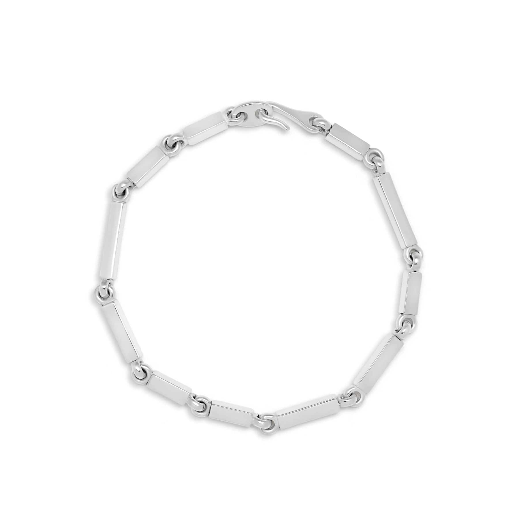 Maor Sterling Silver Cuadrangular Link Bracelet - Image 2
