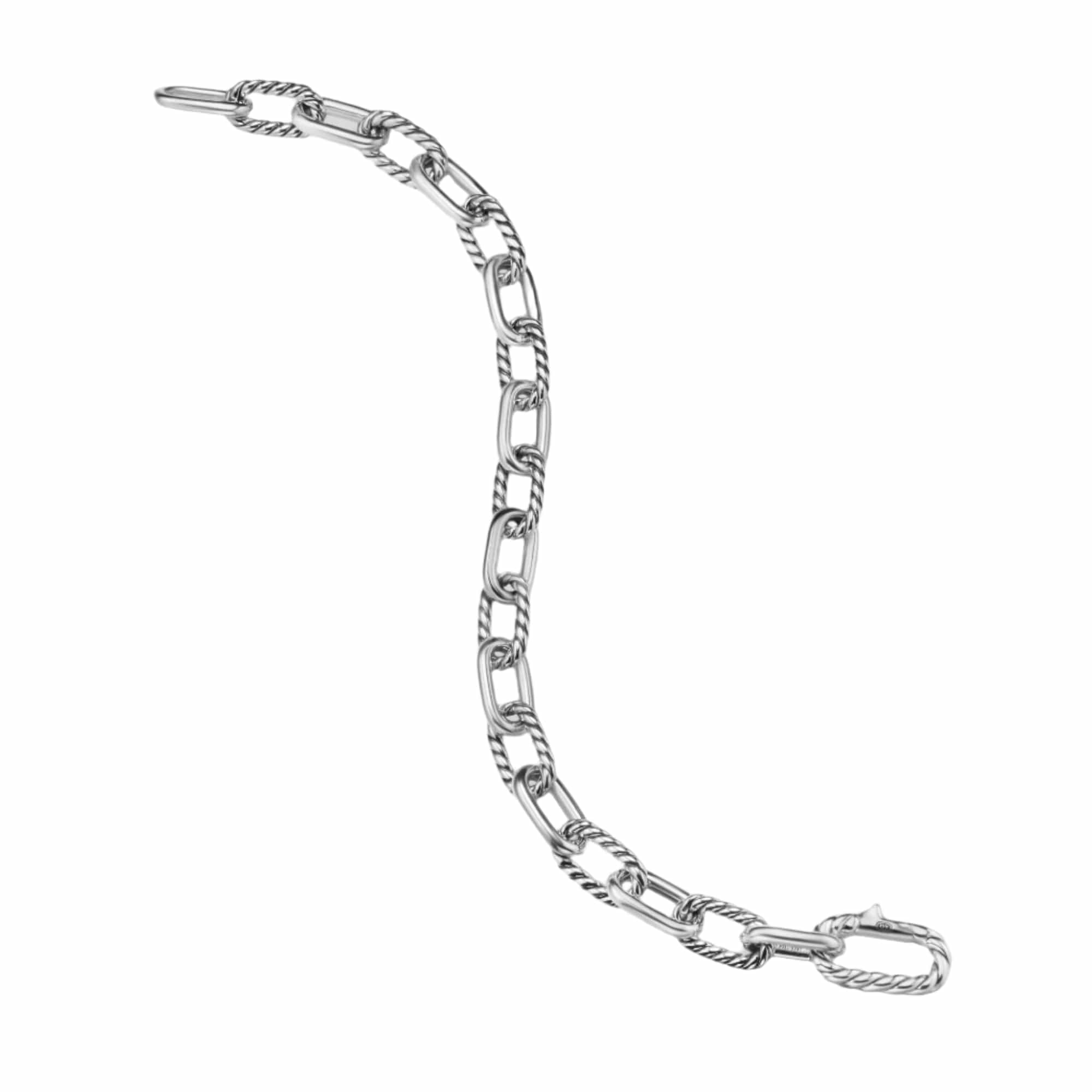 DY Madison® Chain Bracelet Sterling Silver, 8.5mm - Image 4