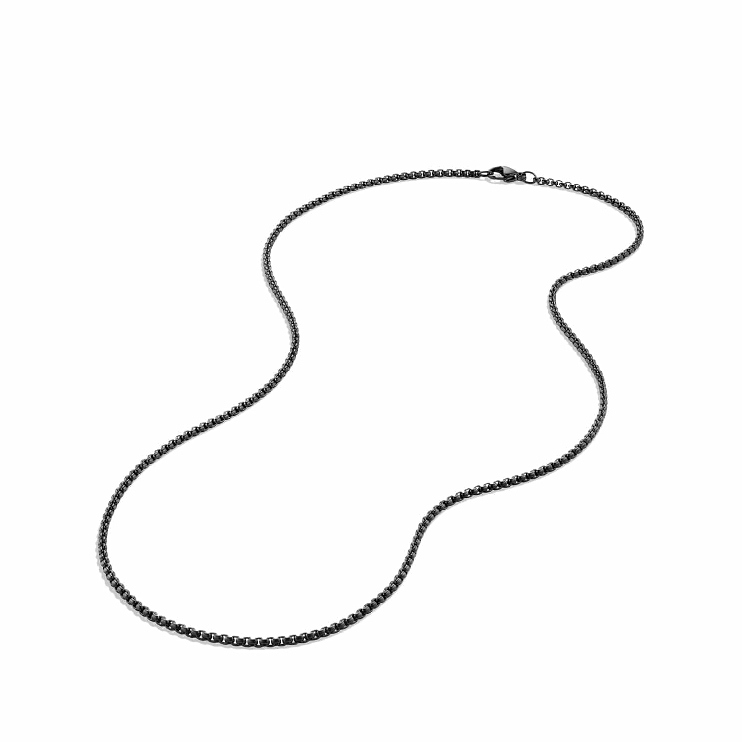Small Box Chain Necklace - Image 2