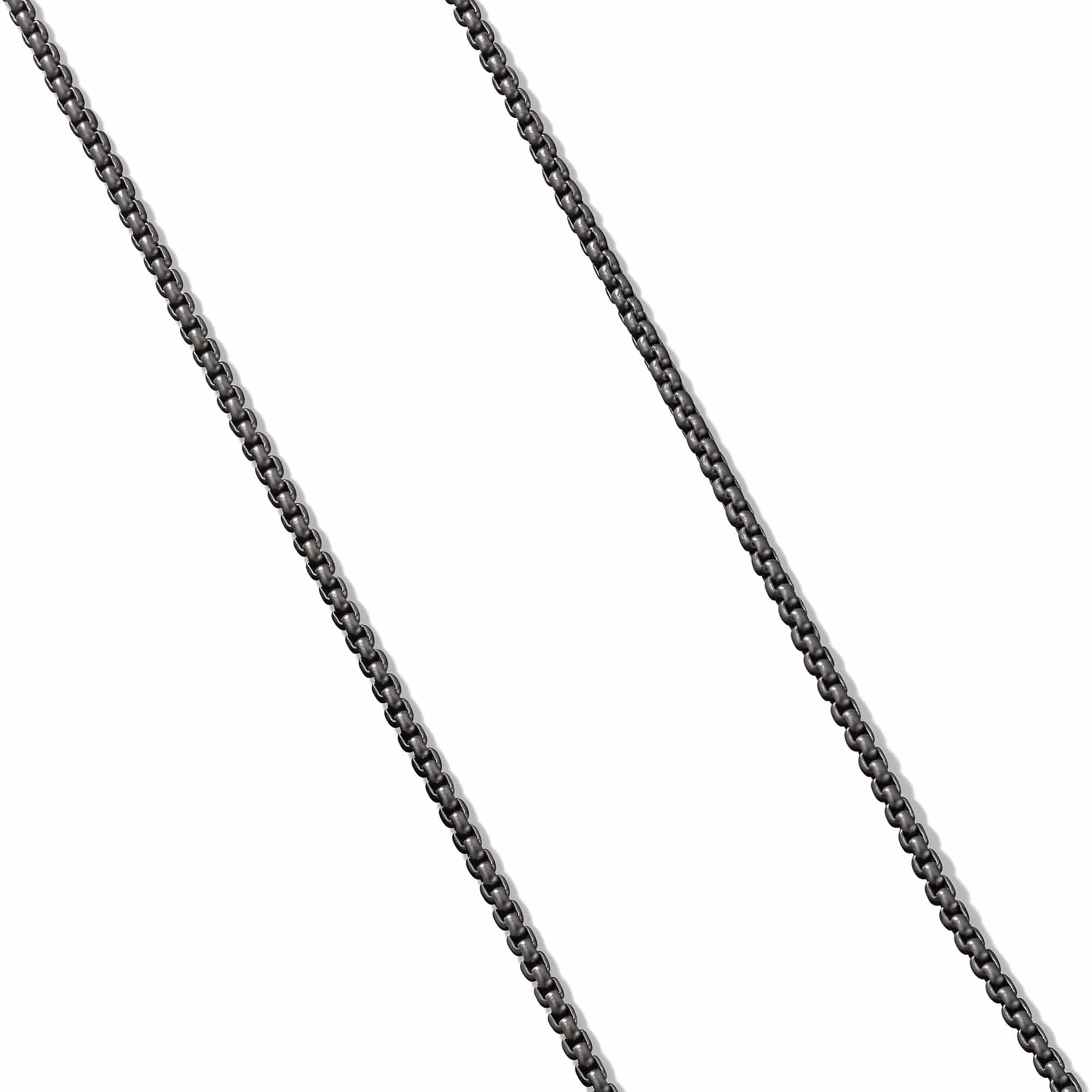 Small Box Chain Necklace - Image 3
